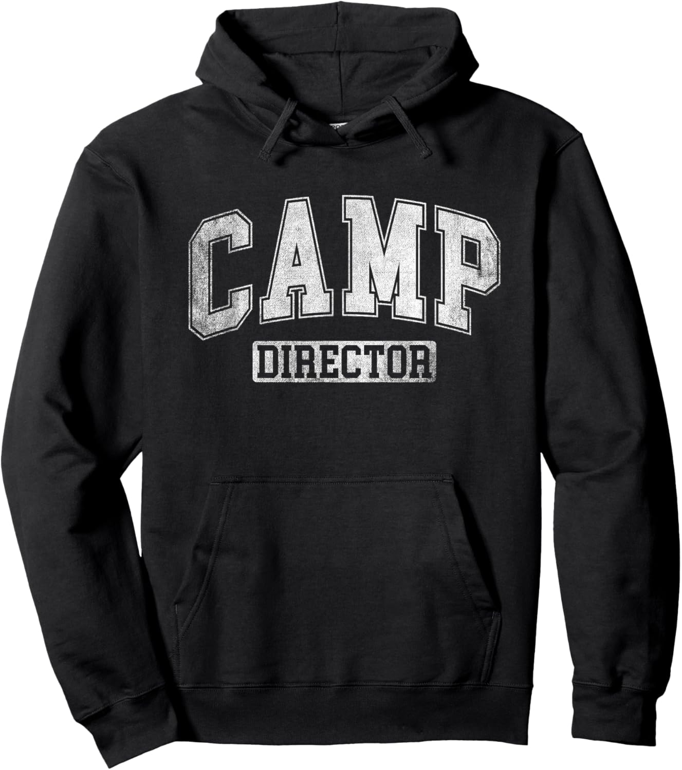 Camp Director Counselor Funny Camping Design Men Hoodie - Hoodie | Black