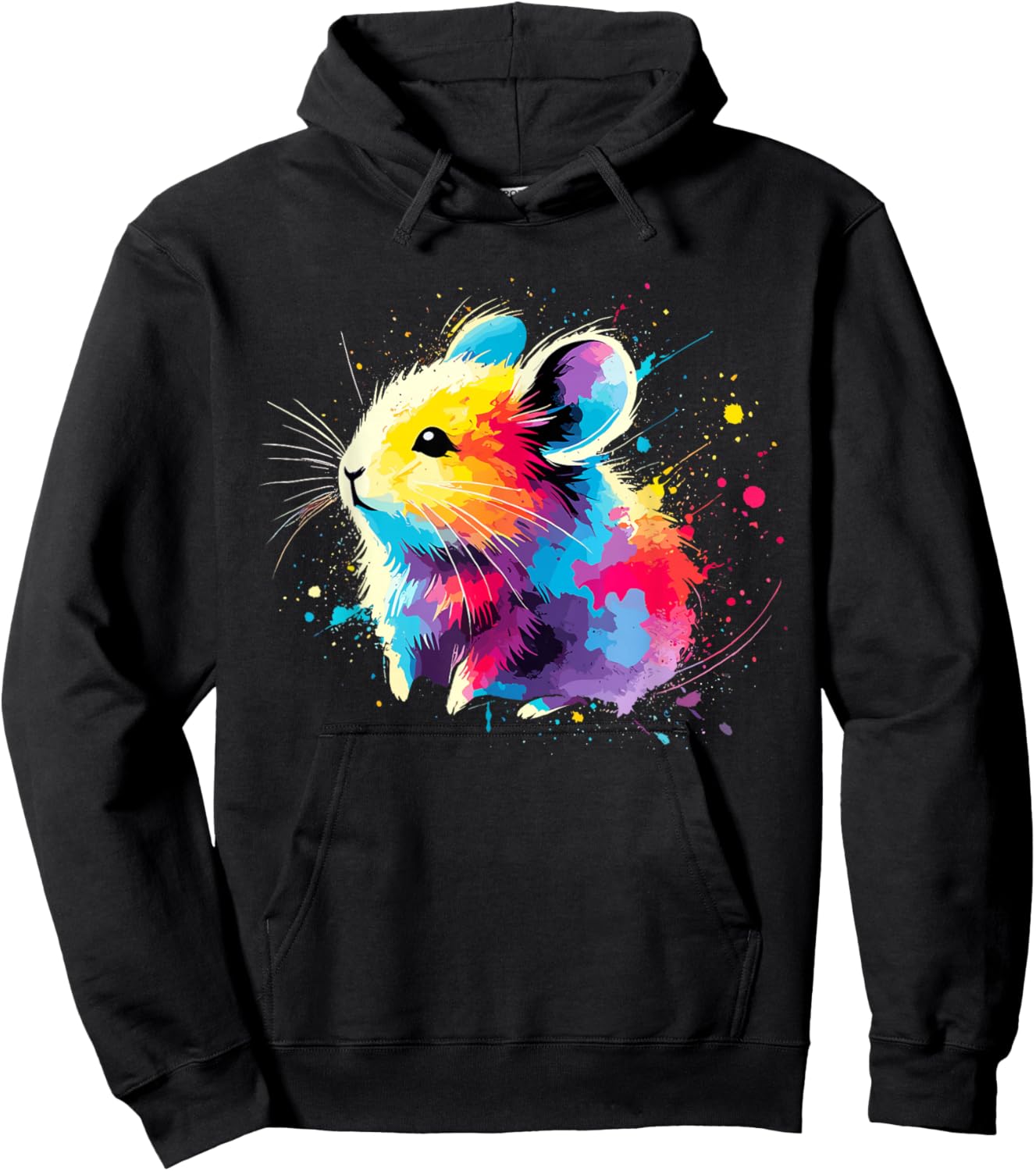 Adorable American Pika Habitat And Conservation Design Hoodie - Hoodie | Black