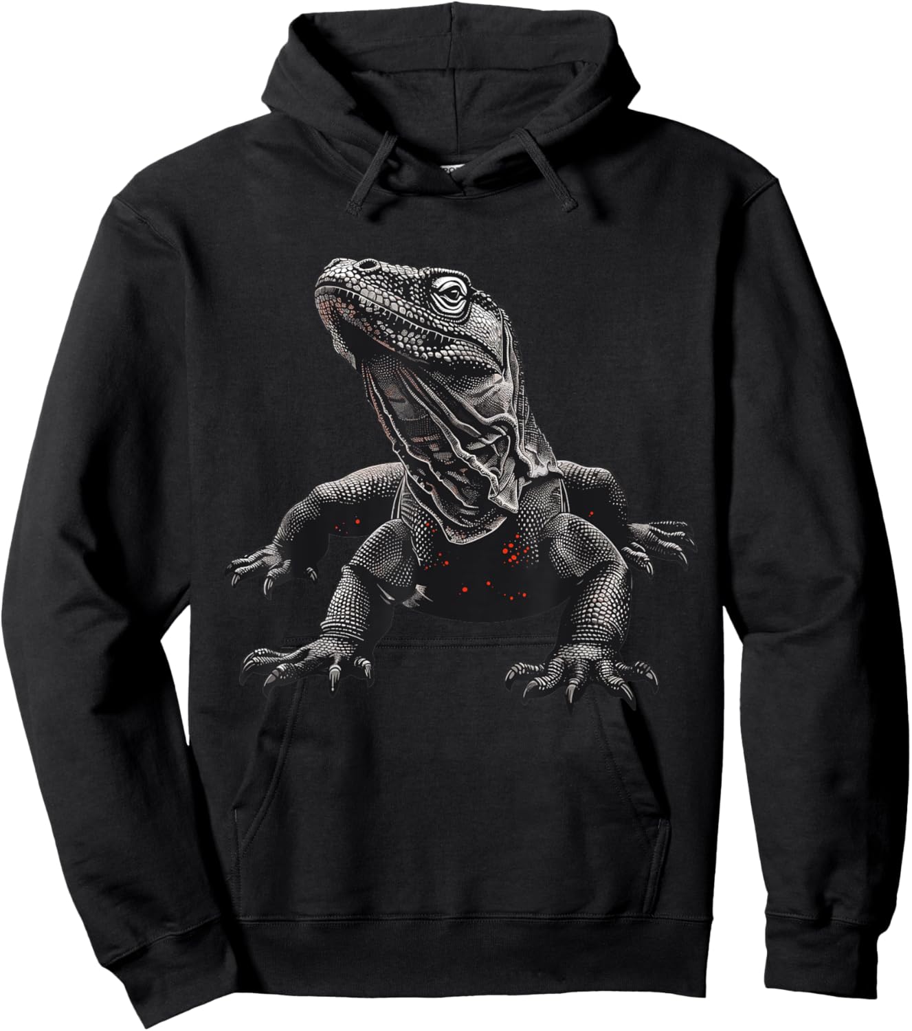 Komodo dragon Hoodie - Hoodie | Black