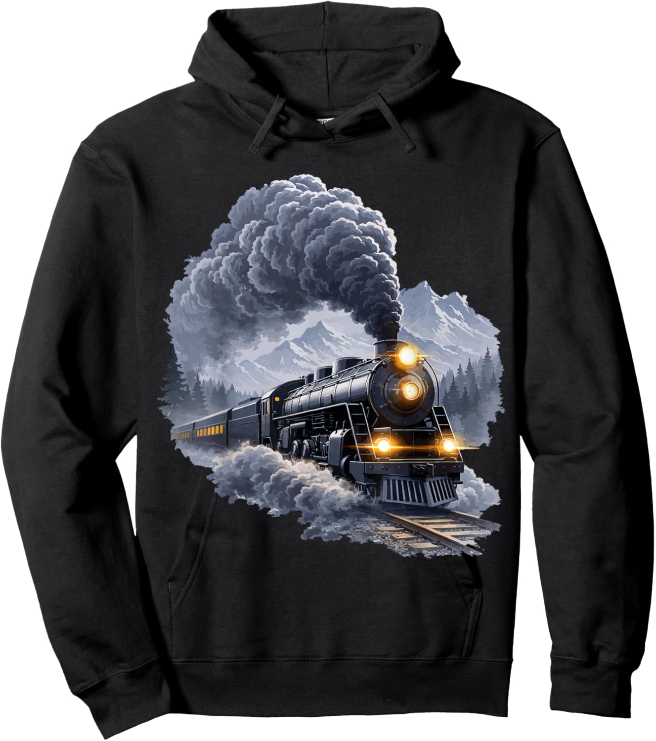 Train de Locomotive Hoodie - Hoodie | Black