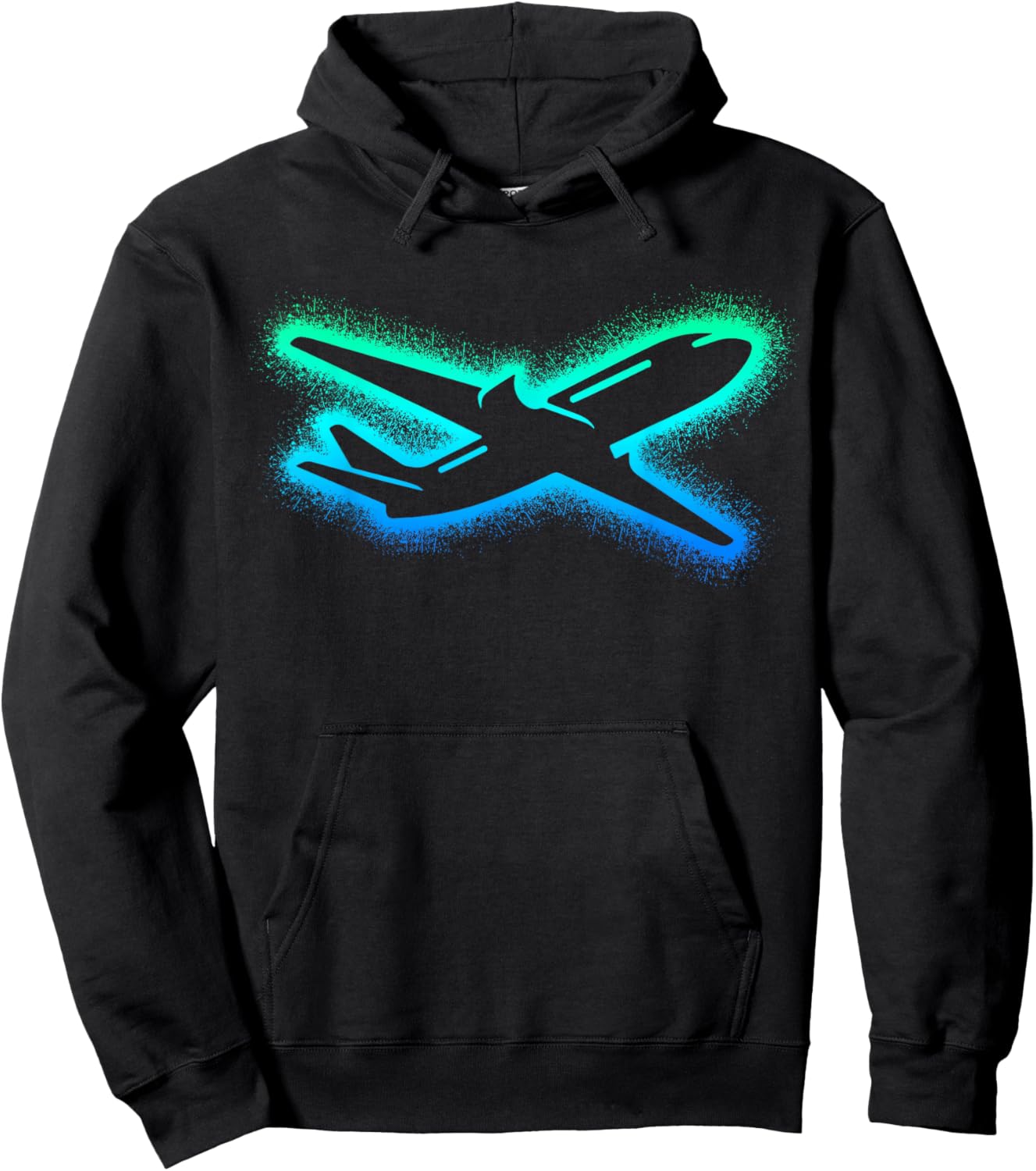 Airplane Aviation Kids Men Boys Pilot Hoodie - Hoodie | Black