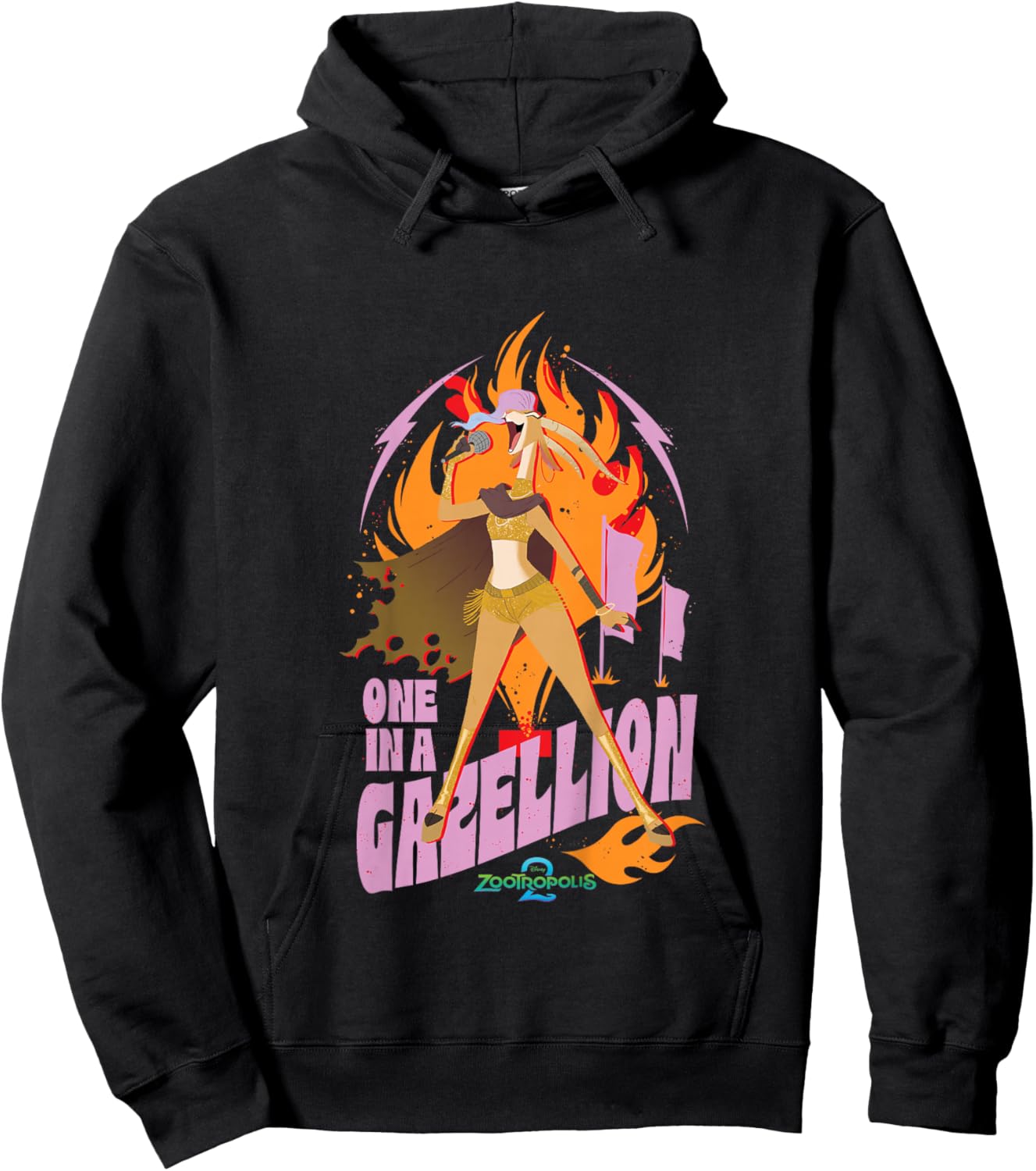 Zootopie Gazellion Hoodie - Hoodie | Black