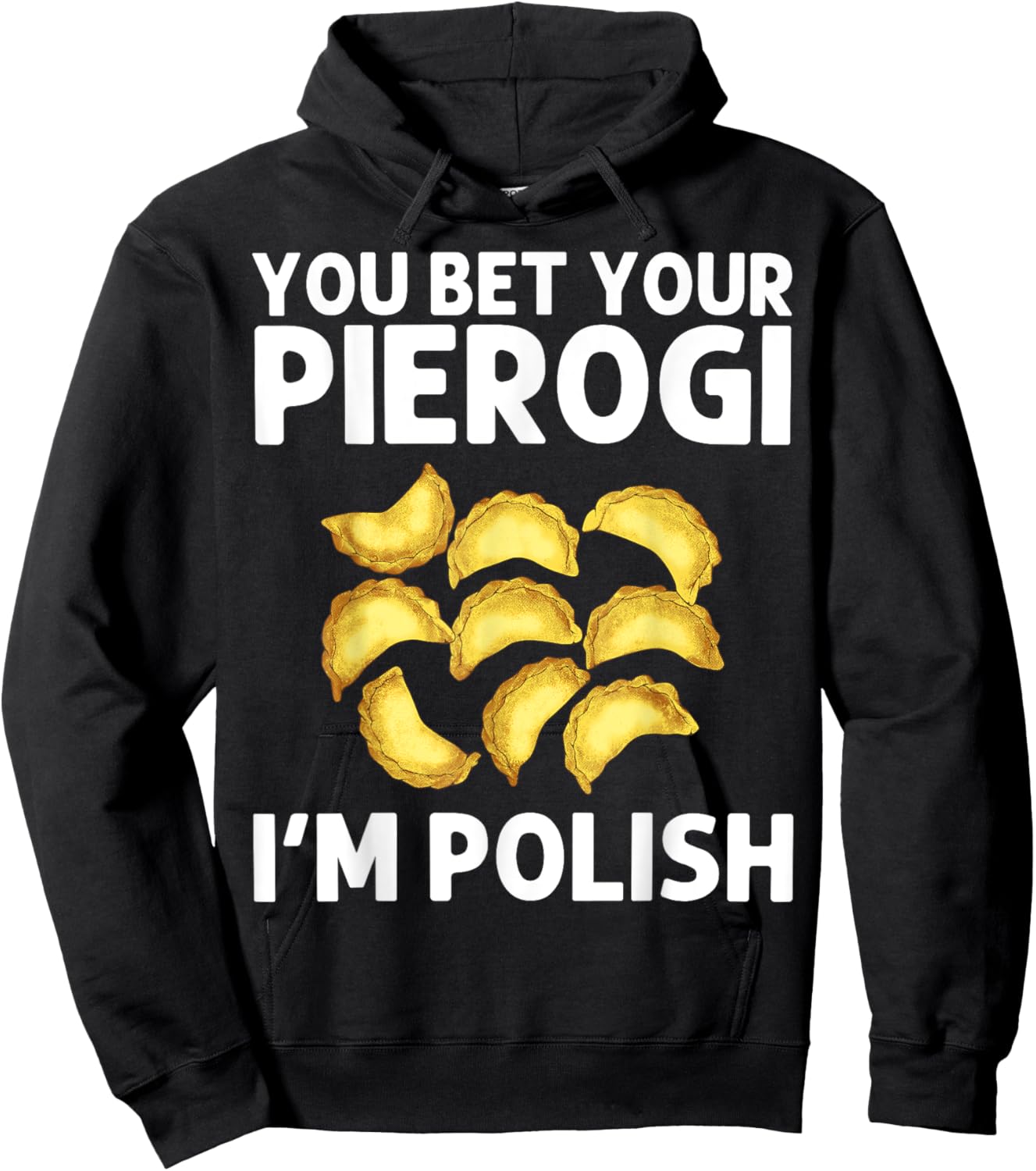 Cool Pierogi Women Polish Food Dumpling Squad Poland Hoodie - Hoodie | Black