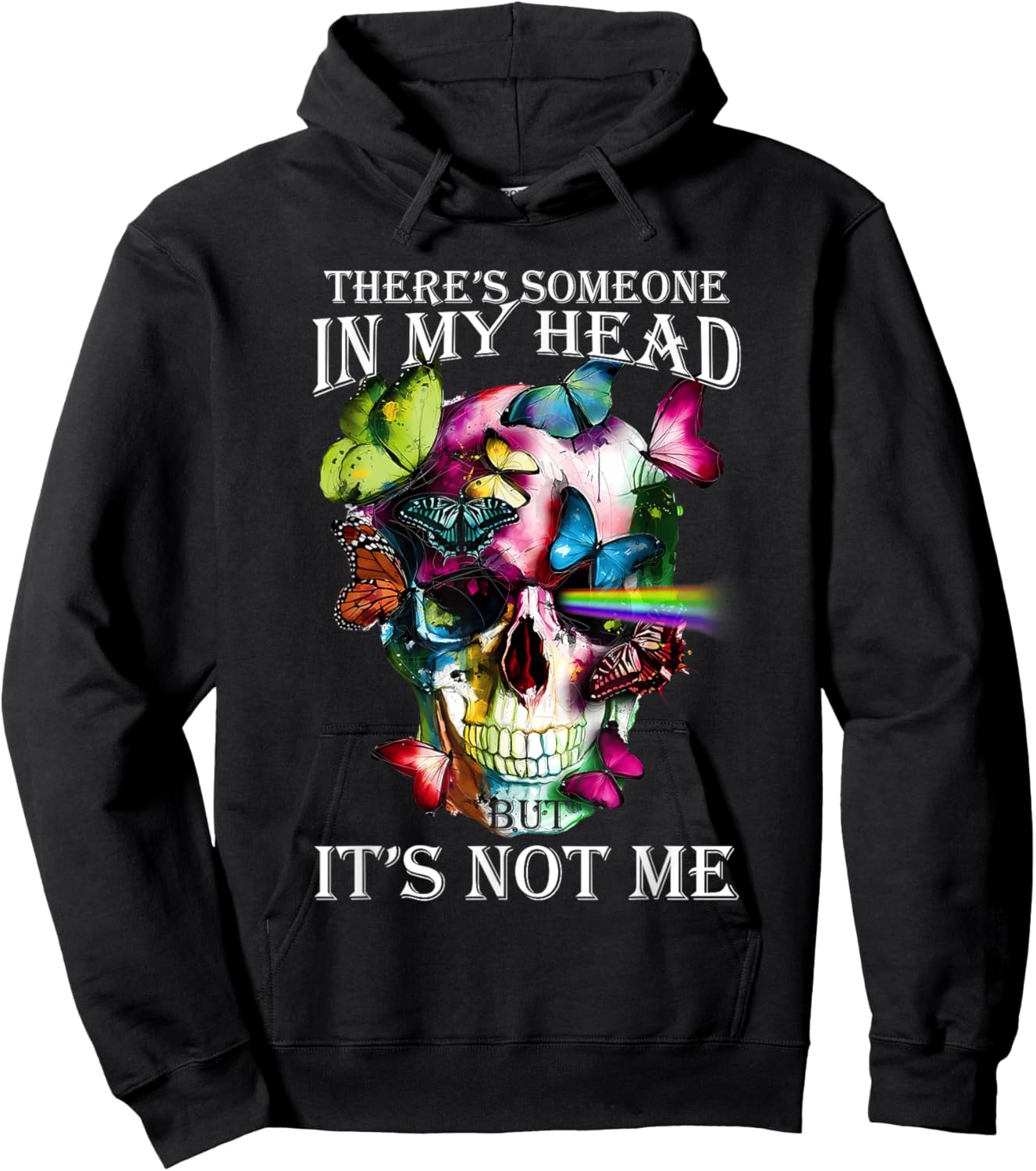 There’s Someone In My Head But It’s Not Me Hoodie - Hoodie | Black