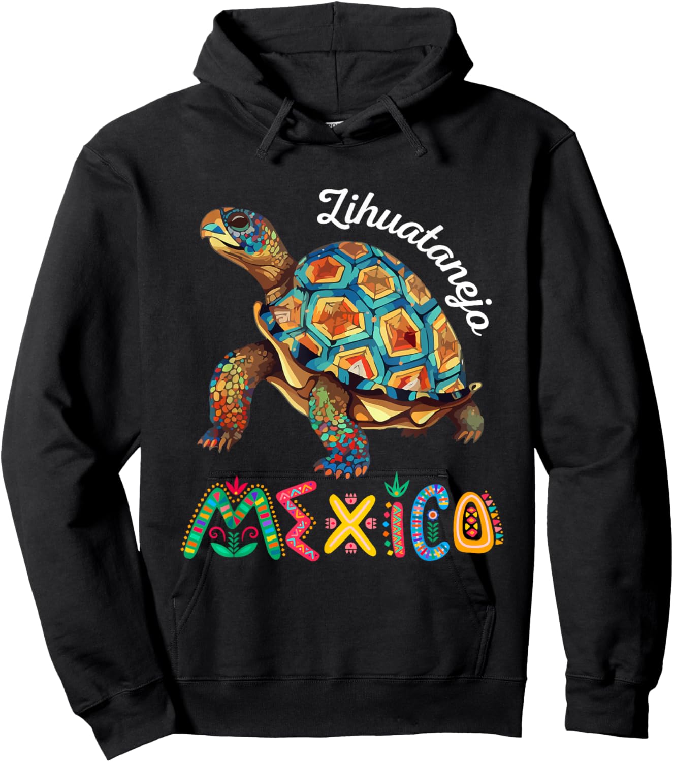 Zihuatanejo Souvenir / Zihuatanejo Hoodie - Hoodie | Black