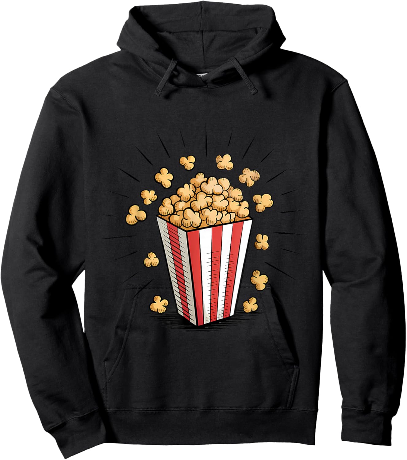 Popcorn Hoodie - Hoodie | Black