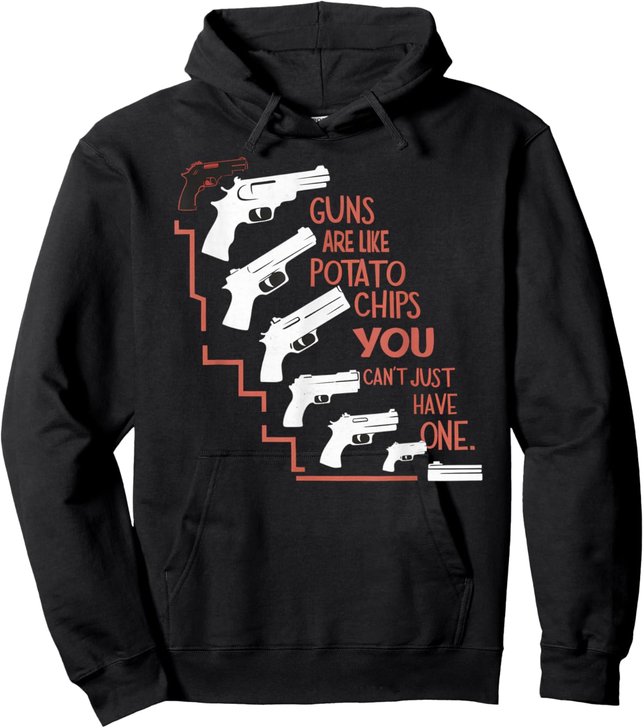 Firearm Saying Guns Collecting Machine Gun Quote Hoodie - Hoodie | Black