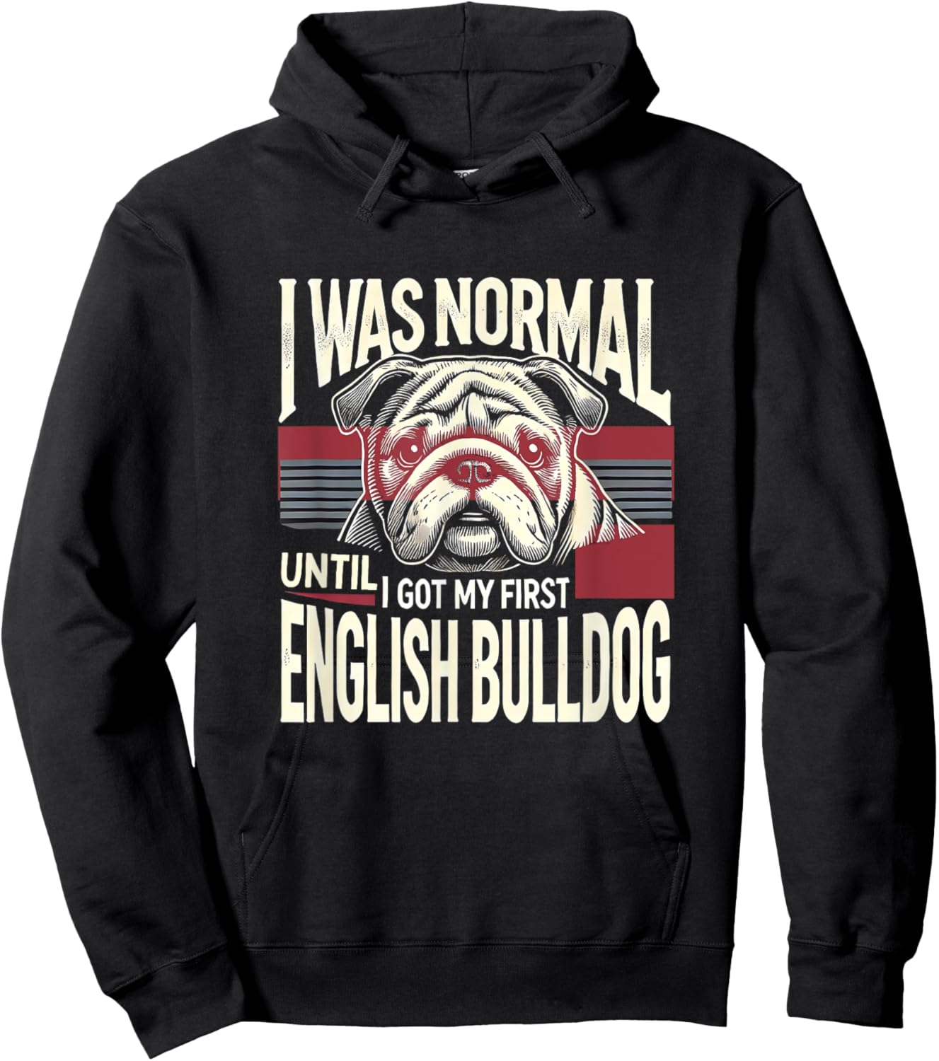 English Bulldog Shirt English Bulldogs Lover English Bulldog Hoodie - Hoodie | Black