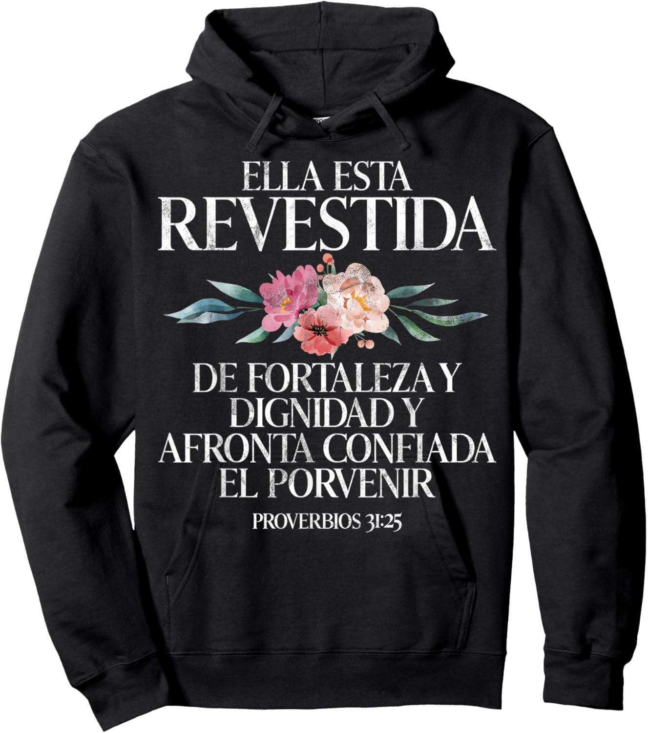Christian Spanish Español Cristianos Religious Jesus God Hoodie - Hoodie | Black