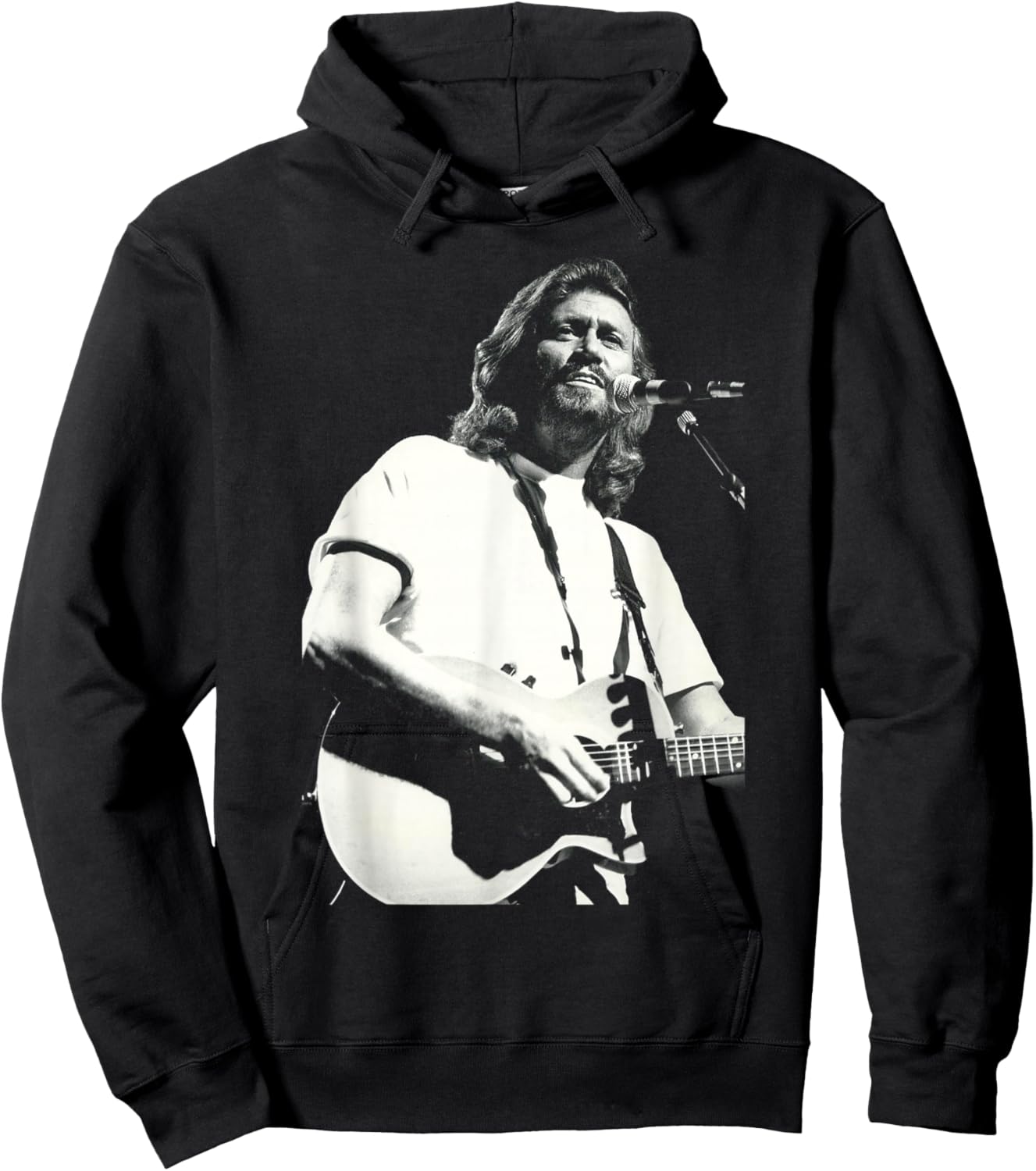 Barry Gibb Bee Gees One for All World Tour 1989 Hoodie - Hoodie | Black