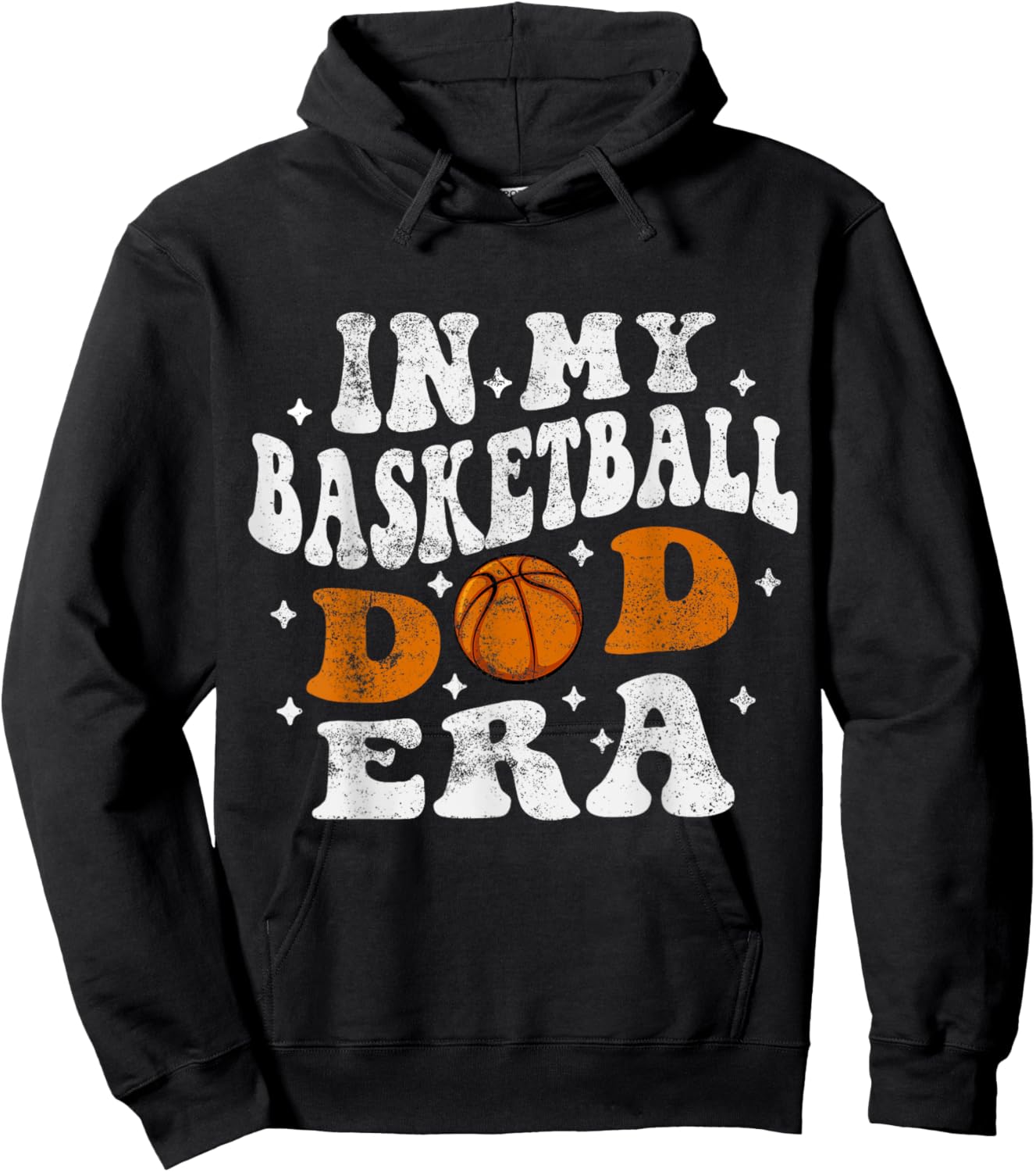 In My Basketball Dad Era Player Basketball Dad Fathers Day Hoodie - Hoodie | Black