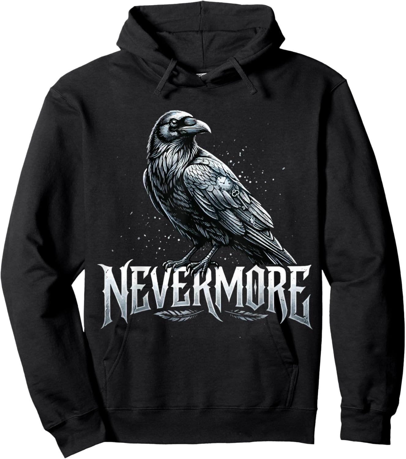 Raven Nevermore Hoodie - Hoodie | Black