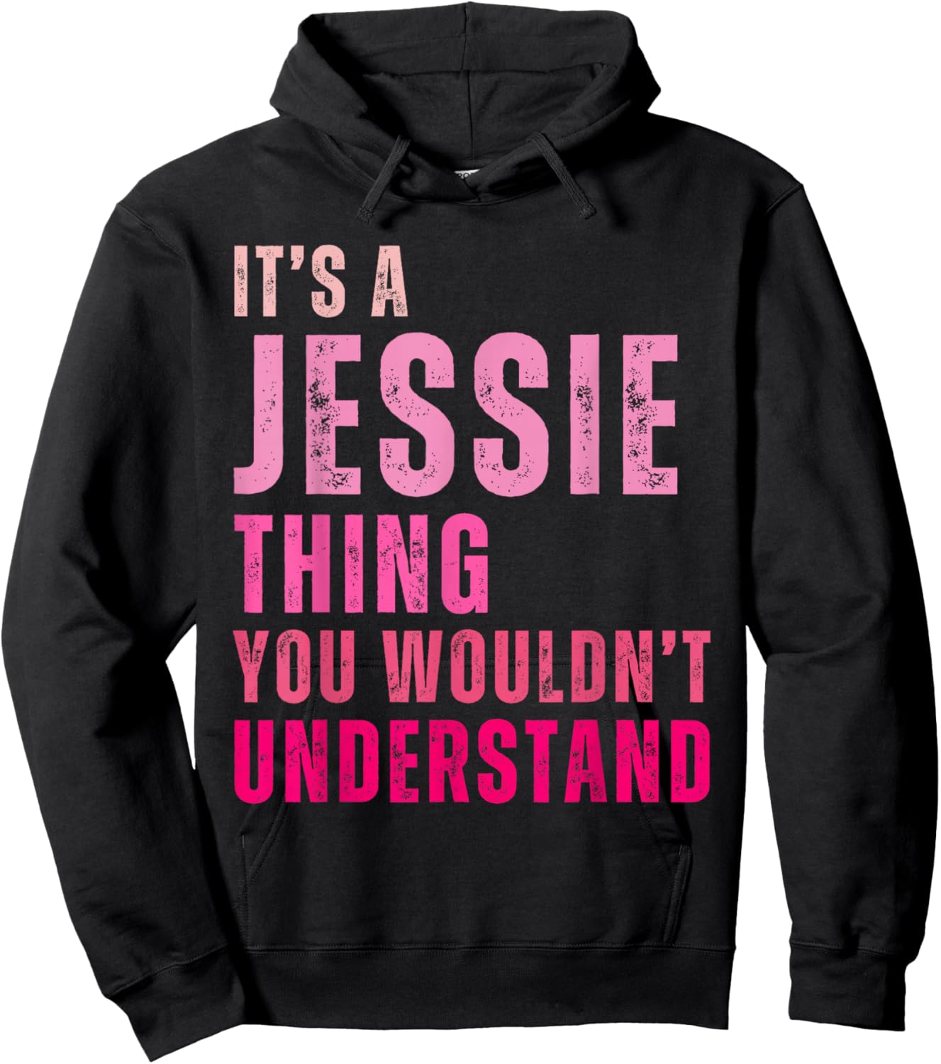 It's A Jessie Thing You Wouldn't Understand Jessie Vintage Hoodie - Hoodie | Black