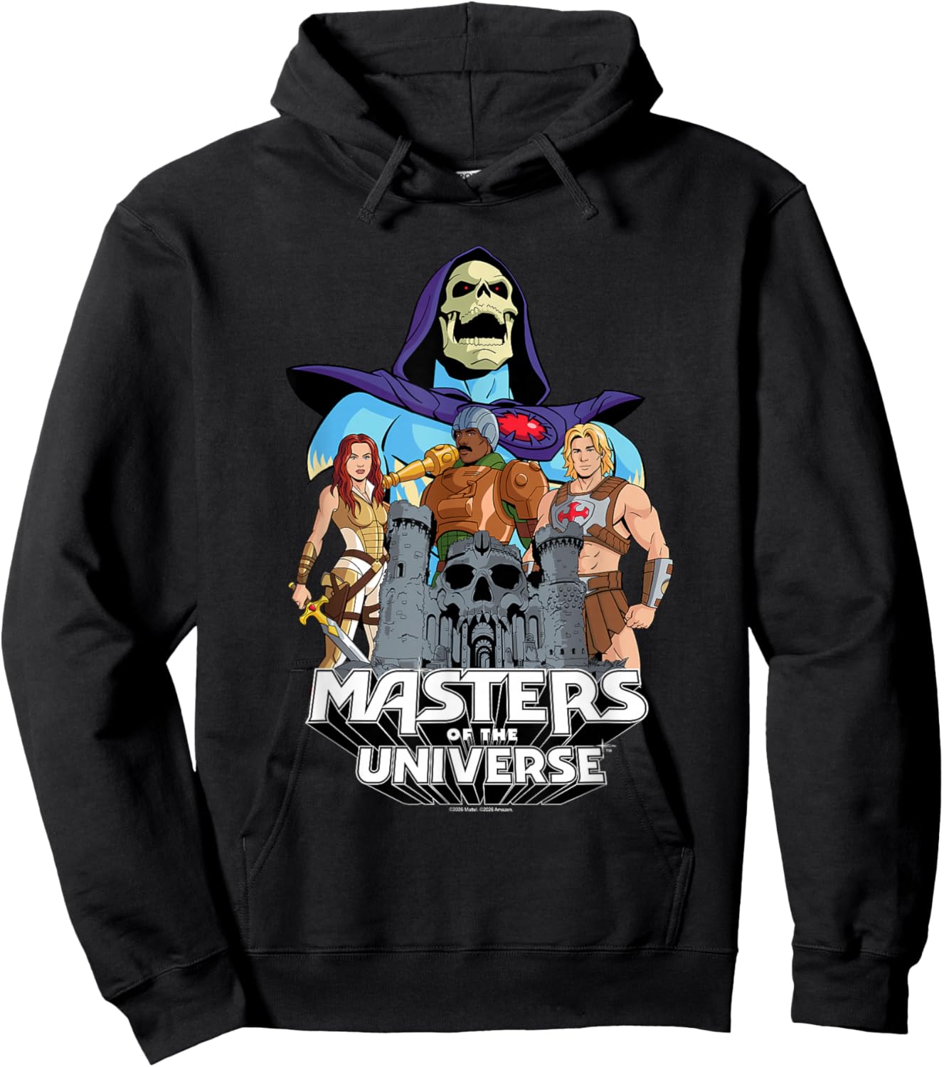 Masters of The Universe: Movie Character Collage Hoodie - Hoodie | Black