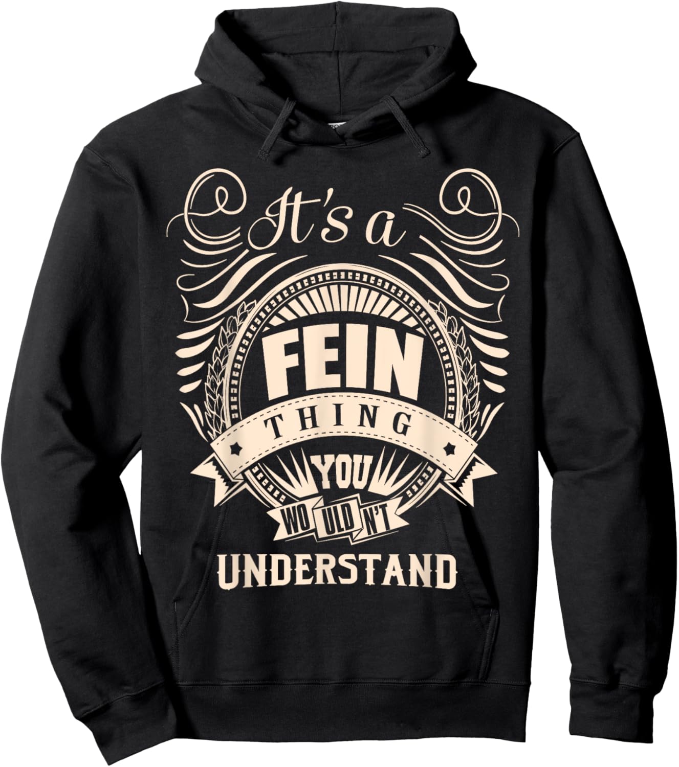 It is a FEIN Thing Hoodie - Hoodie | Black
