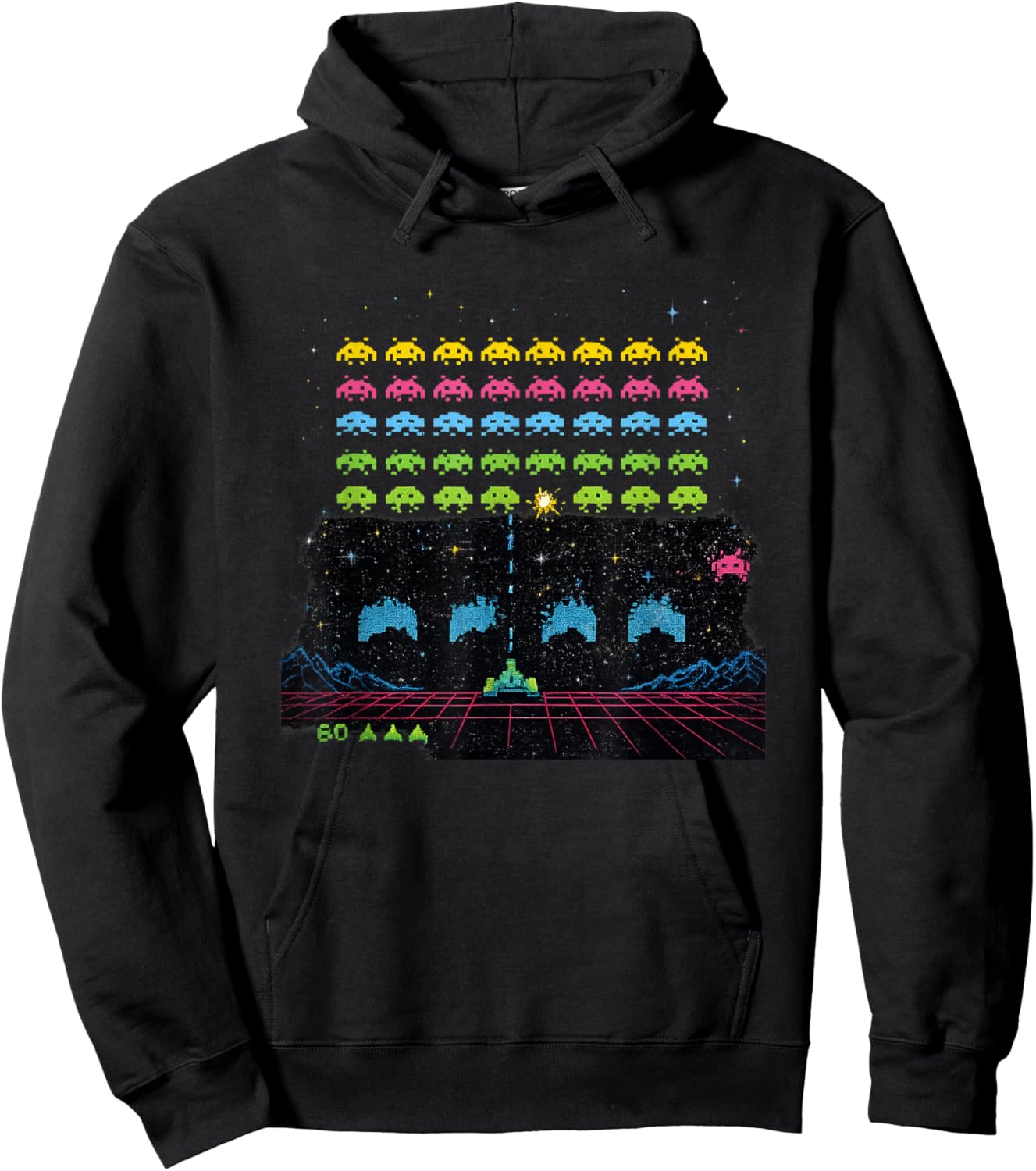 Gamer Retro 80's 80's RAD Awesome ! Hoodie - Hoodie | Black