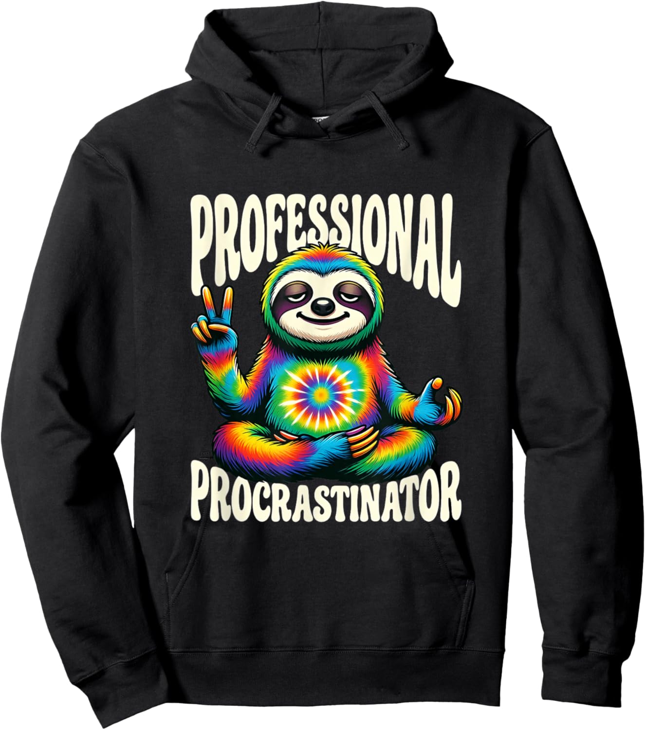 Humour Professionnel de Blague procrastinateur Hoodie - Hoodie | Black