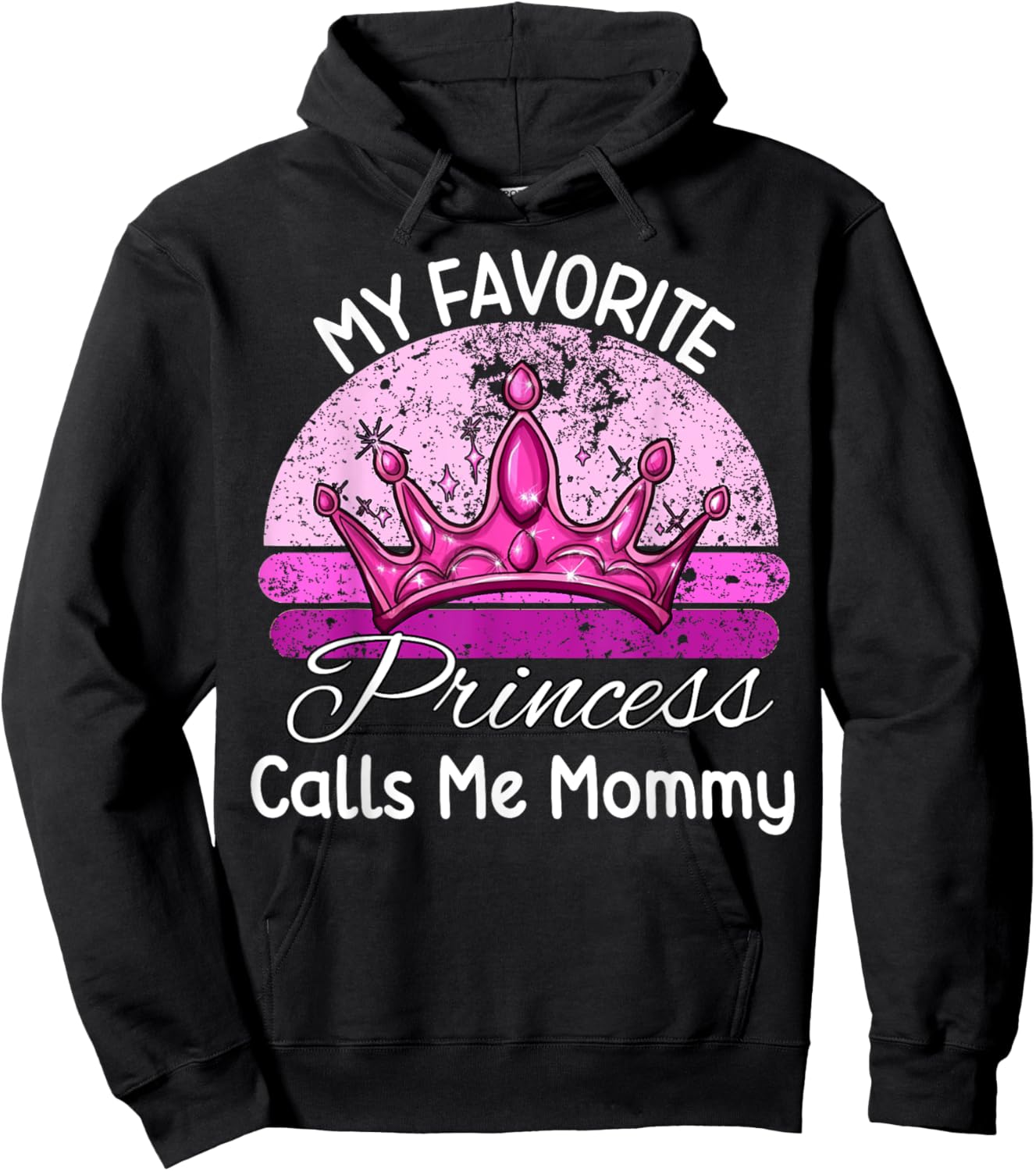 My Favorite Princess Calls Me Mommy Daughter Mother’s Day Hoodie - Hoodie | Black