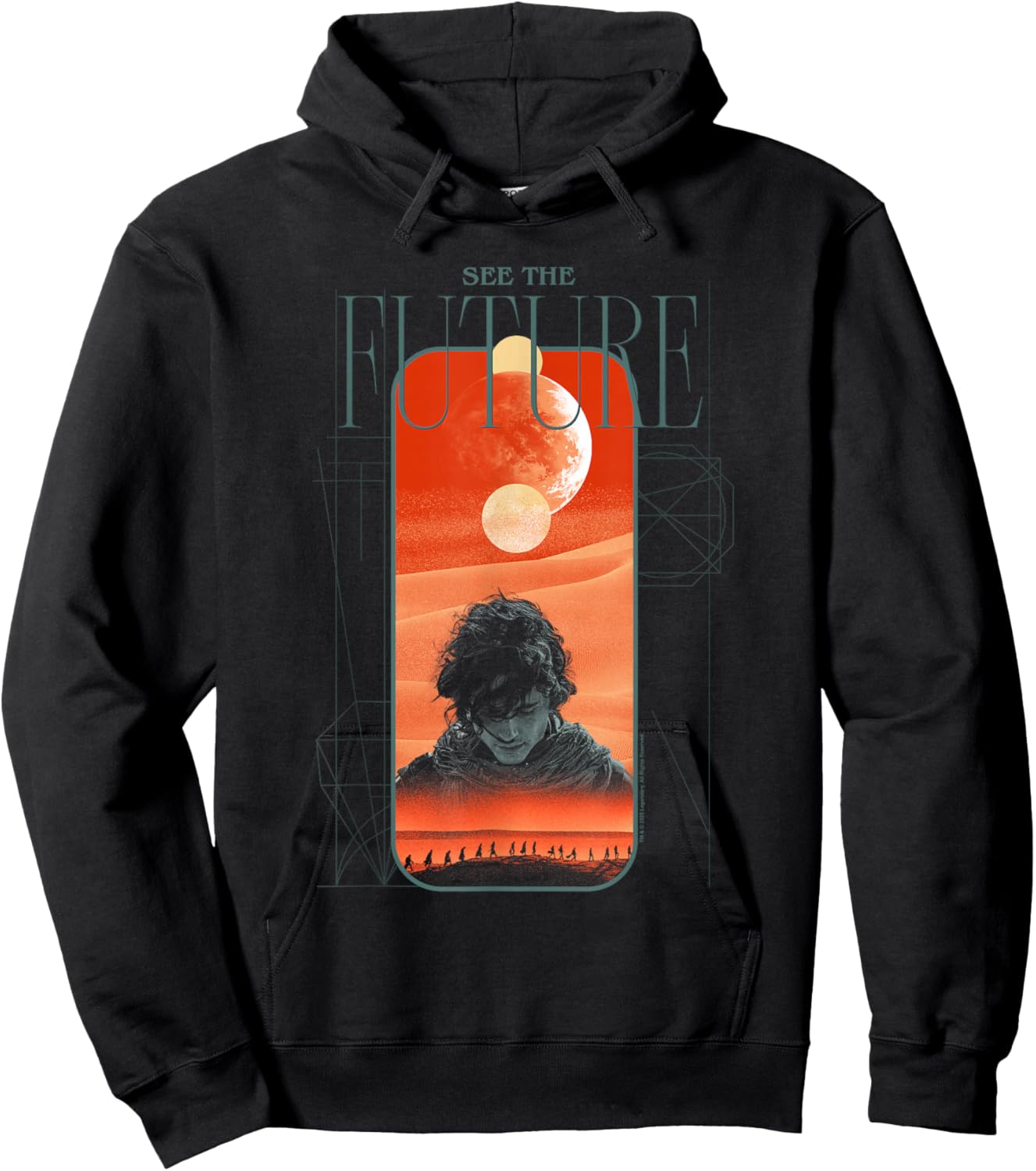 Dune: Part Two See The Future Landscape Atreides Movie Hoodie - Hoodie | Black