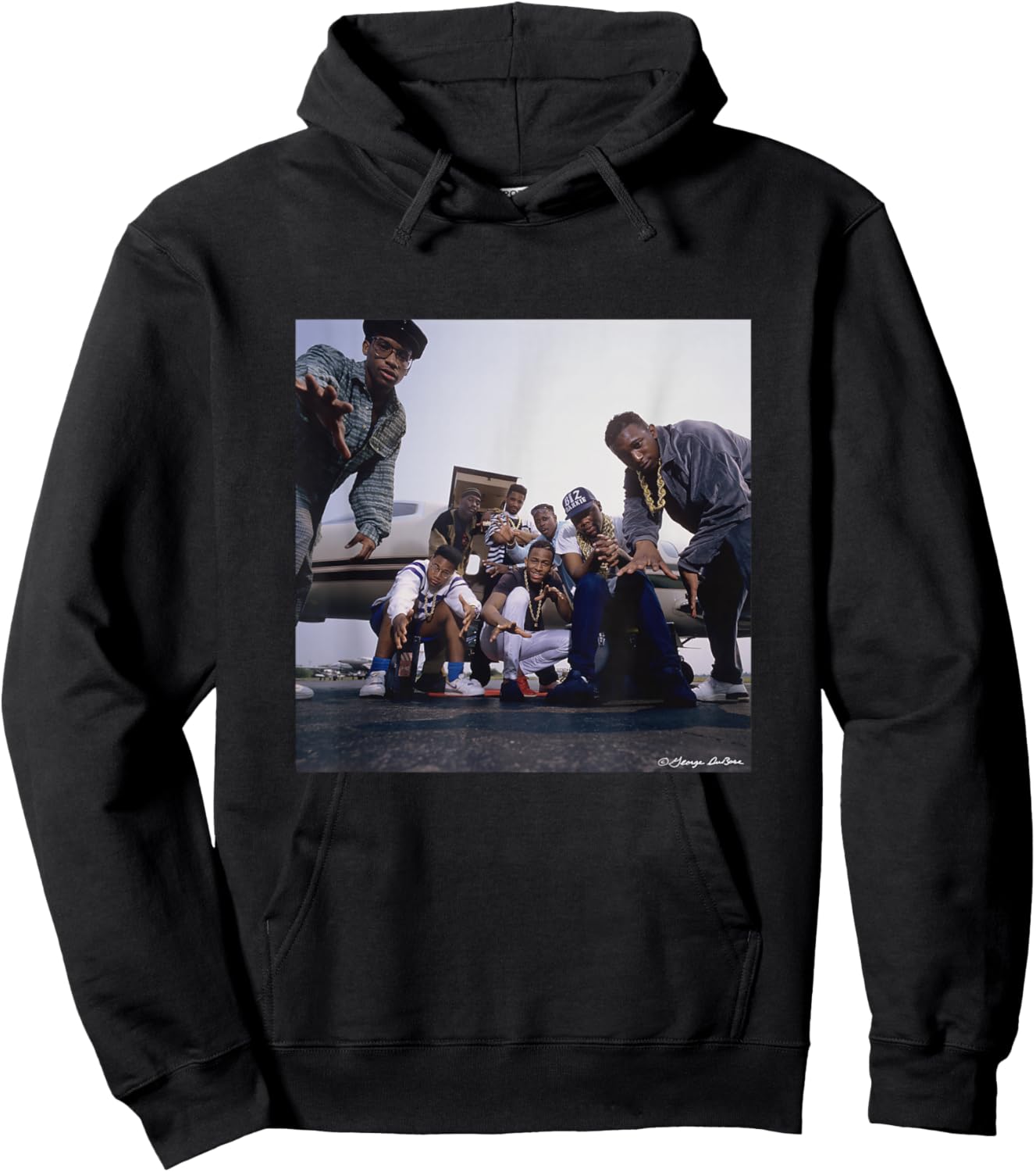 The Juice Crew Allstars Hip Hop Group By George DuBose Hoodie - Hoodie | Black
