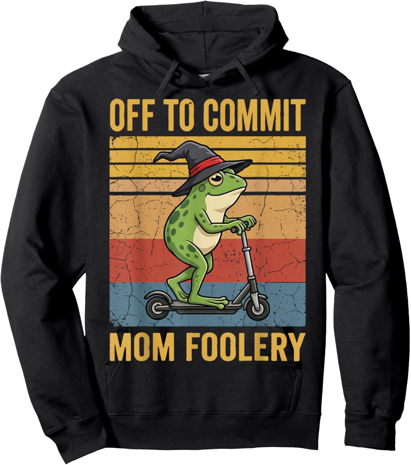 Off to Commit Mom Foolery Hoodie - Hoodie | Black