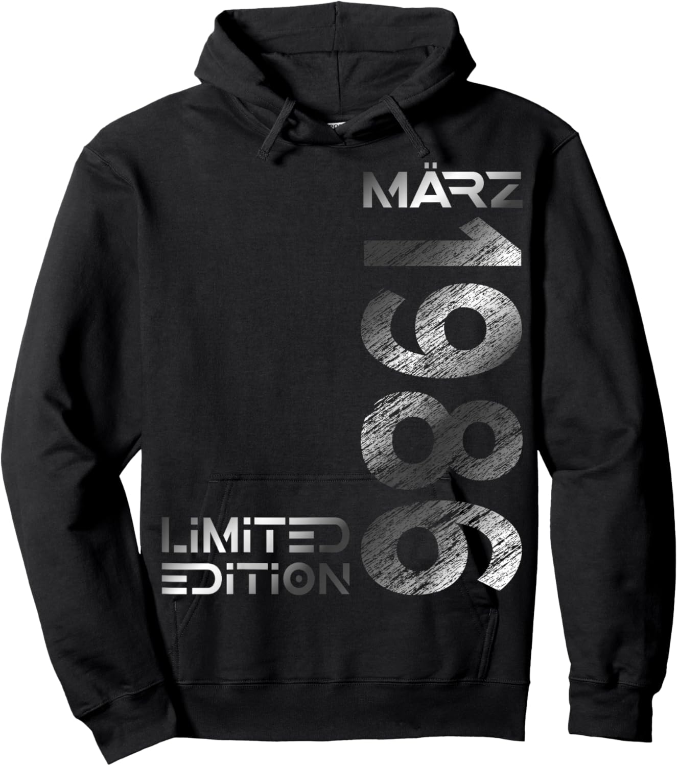 März 1986 Mann Frau 40. Geburtstag Limited Edition Hoodie - Hoodie | Black