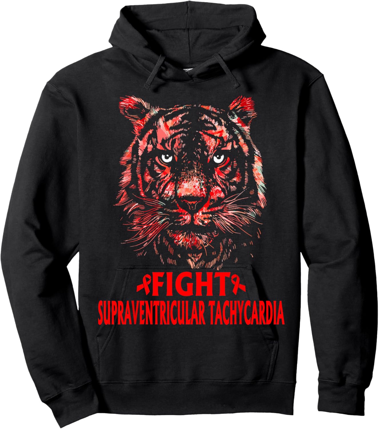 Supraventricular tachycardia SVT Awareness, Fight SVT Hoodie - Hoodie | Black