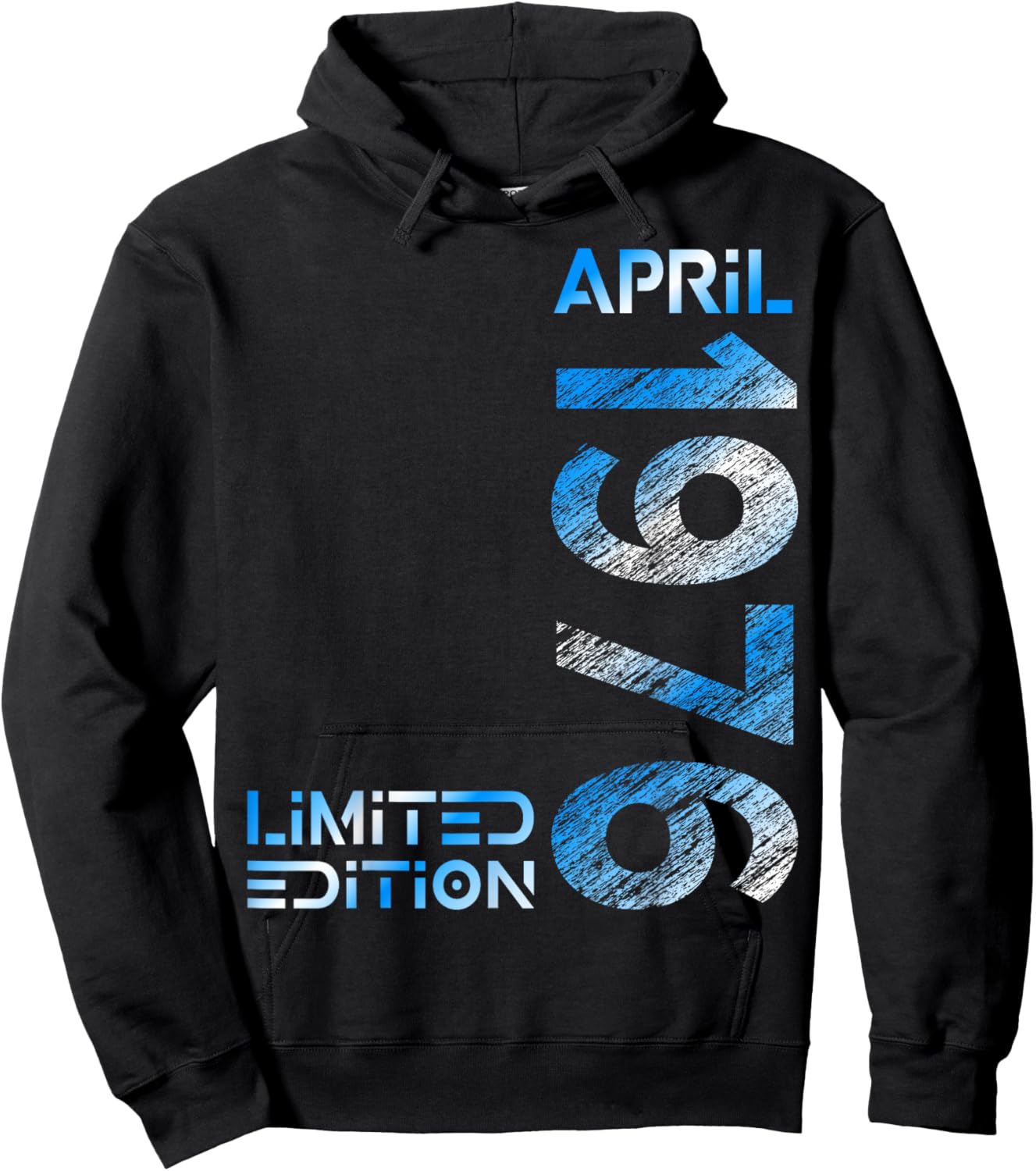 Limited Edition April 1976 Mann Frau 50. Geburtstag Hoodie - Hoodie | Black