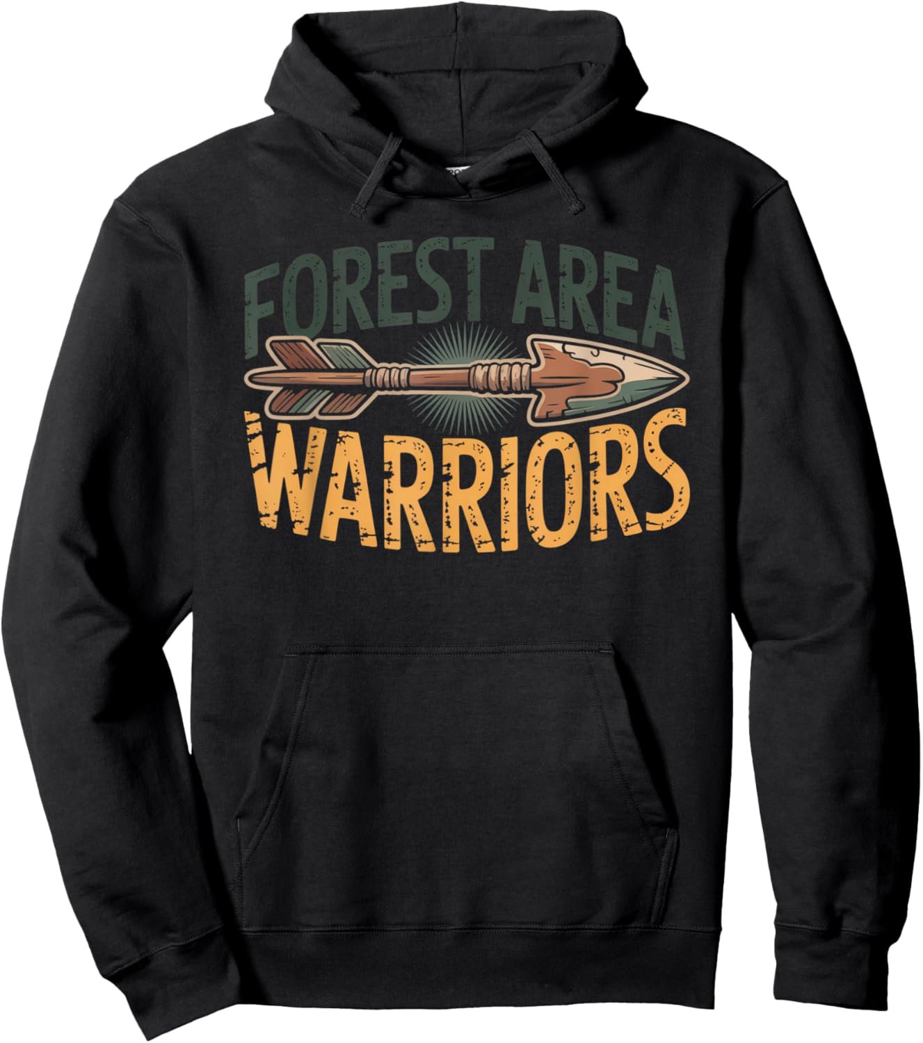 Fife Life Forest Area Design 2 Hoodie - Hoodie | Black