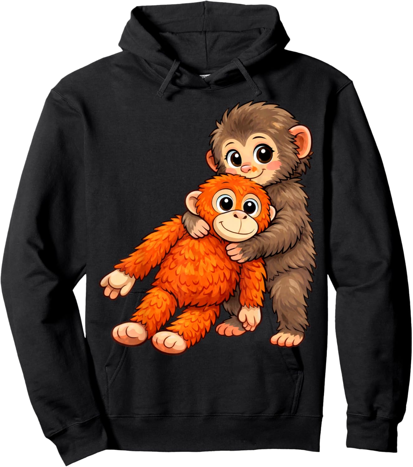 Baby Monkey Punch Hoodie - Hoodie | Black