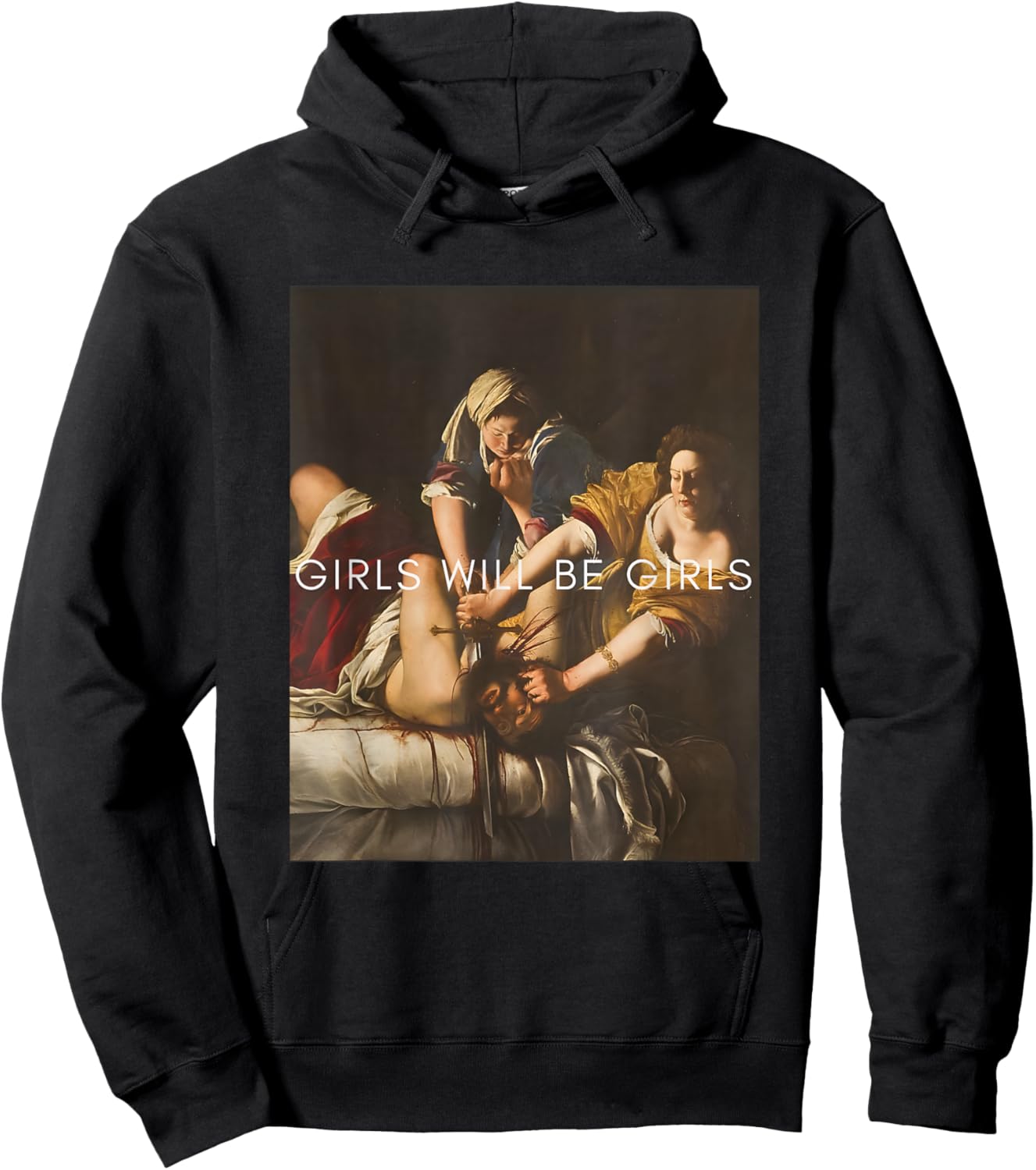 Girl Will Be Girls Judith Holofernes Feminist Girl Power Hoodie - Hoodie | Black