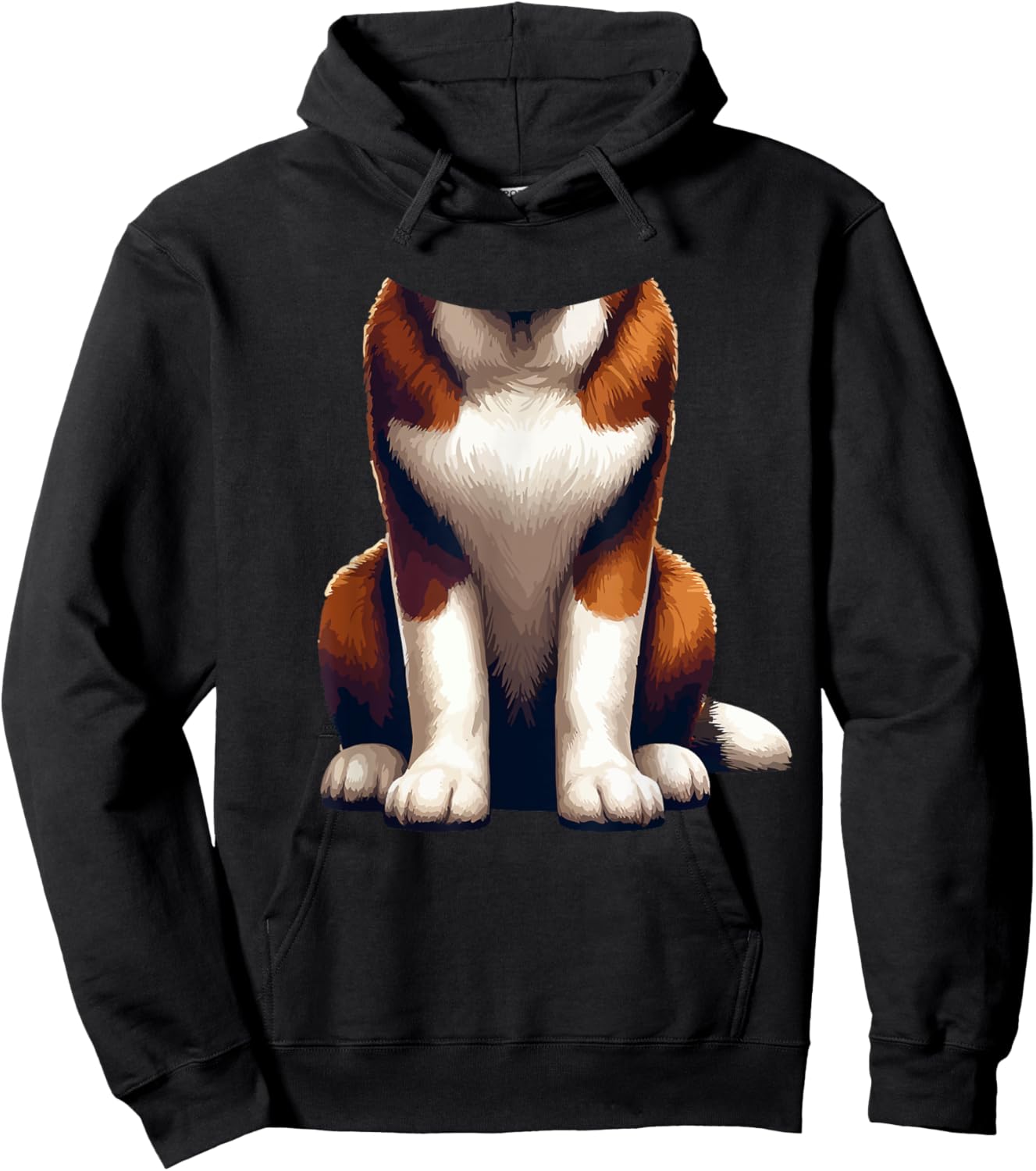 Halloween Animal Costume Cosplay St. Bernard Lover Hoodie - Hoodie | Black