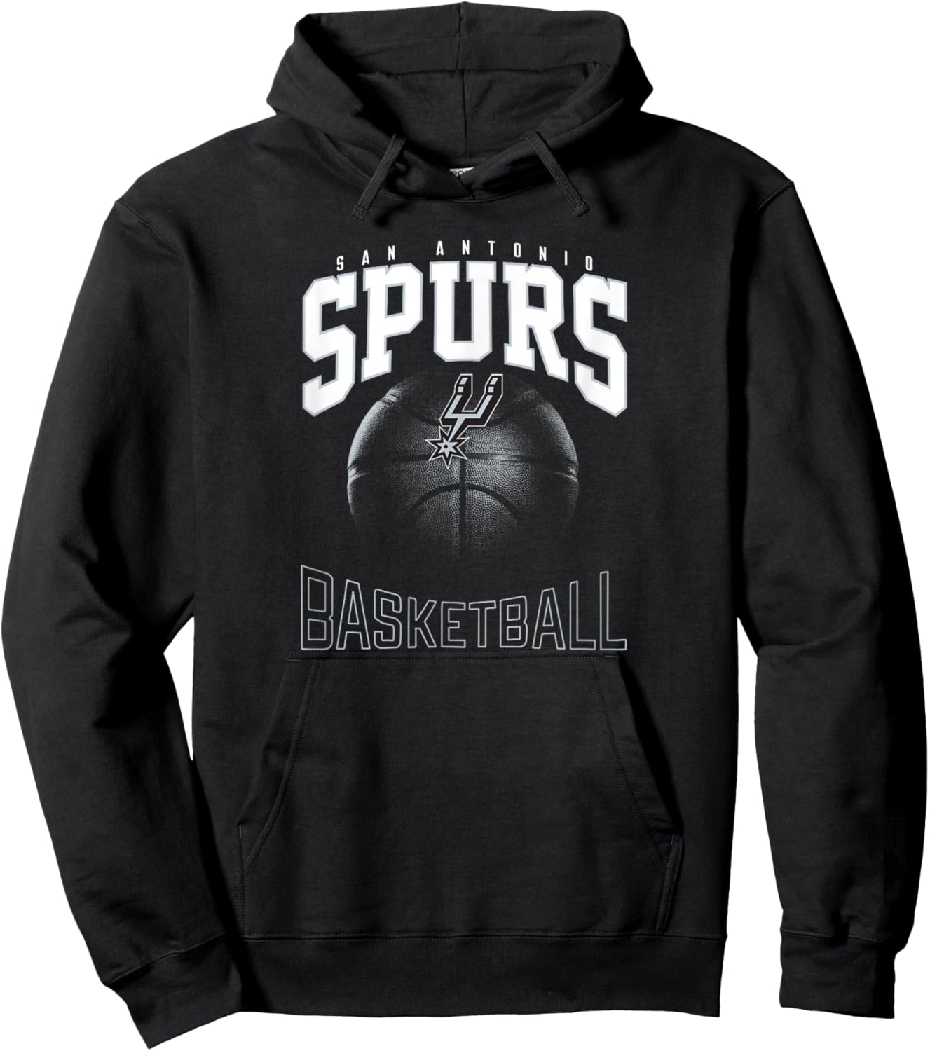 NBA Official San Antonio Spurs X Files Hoodie - Hoodie | Black