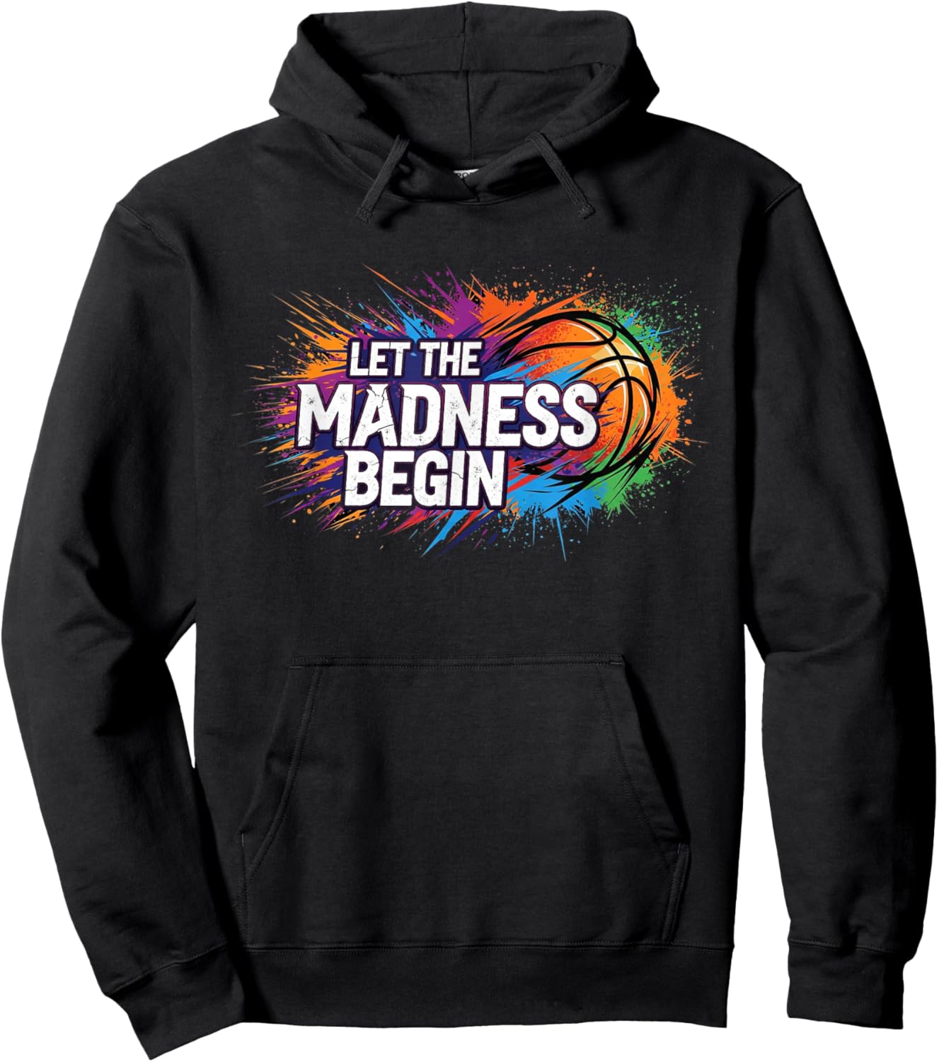 Game Day Madness - Ready for The Basketball Bracket Hoodie - Hoodie | Black