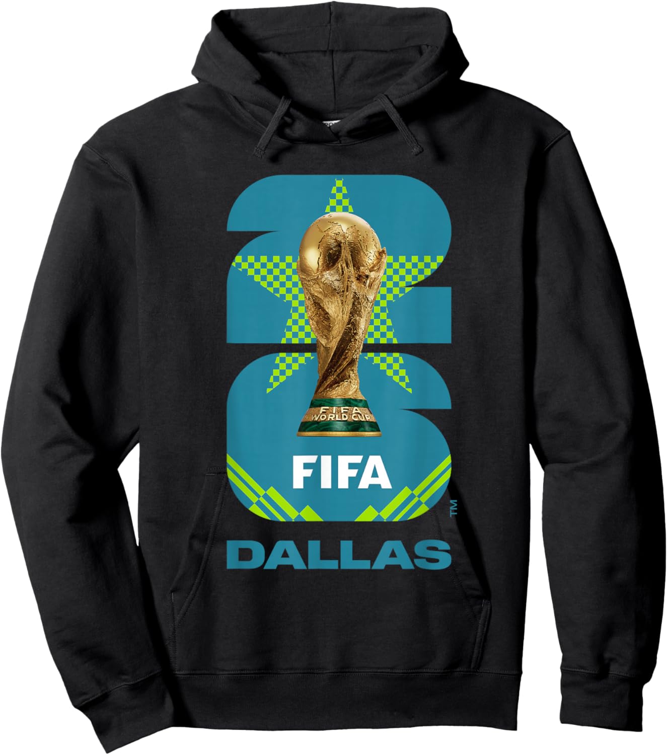 FIFA World CUP26 Dallas Trophy Color Hoodie - Hoodie | Black