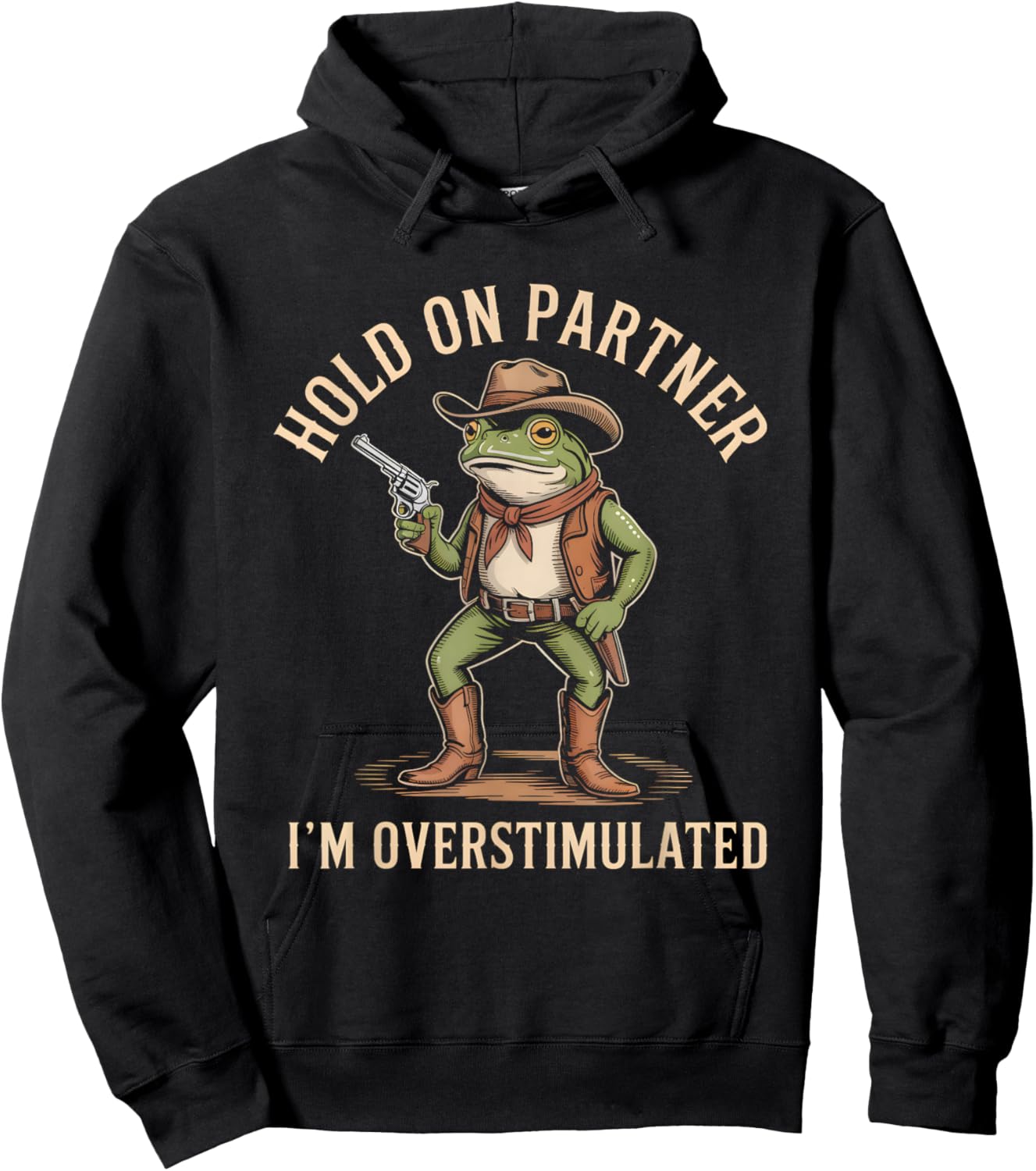 T-Shirt Hoodie - Hoodie | Black
