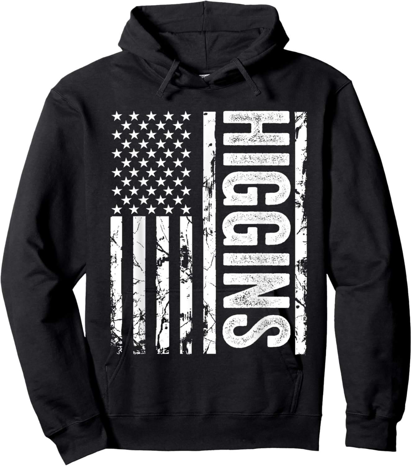 Higgins Last Name Funny Surname Team Higgins Family Reunion Hoodie - Hoodie | Black