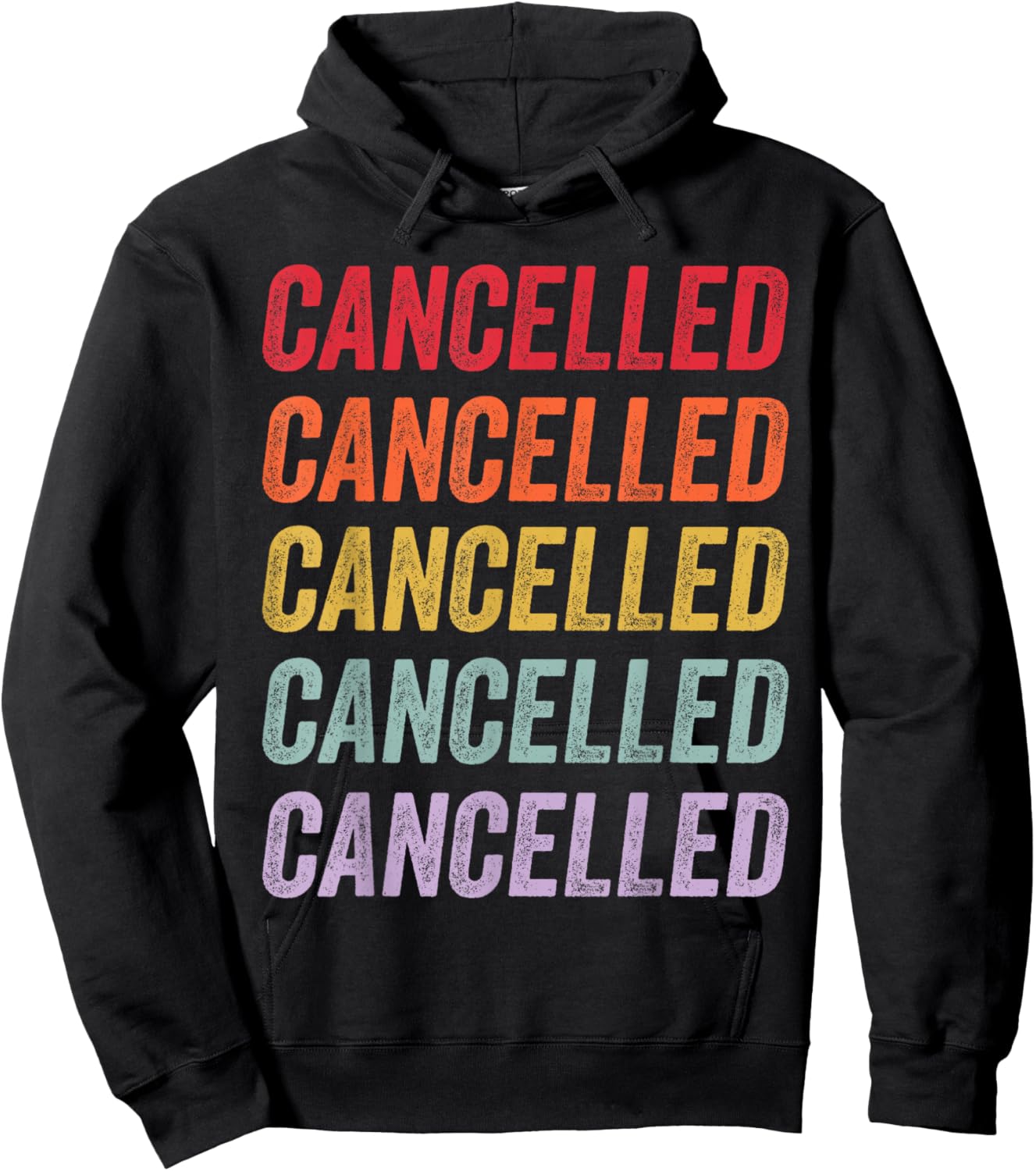 Annulé Hoodie - Hoodie | Black