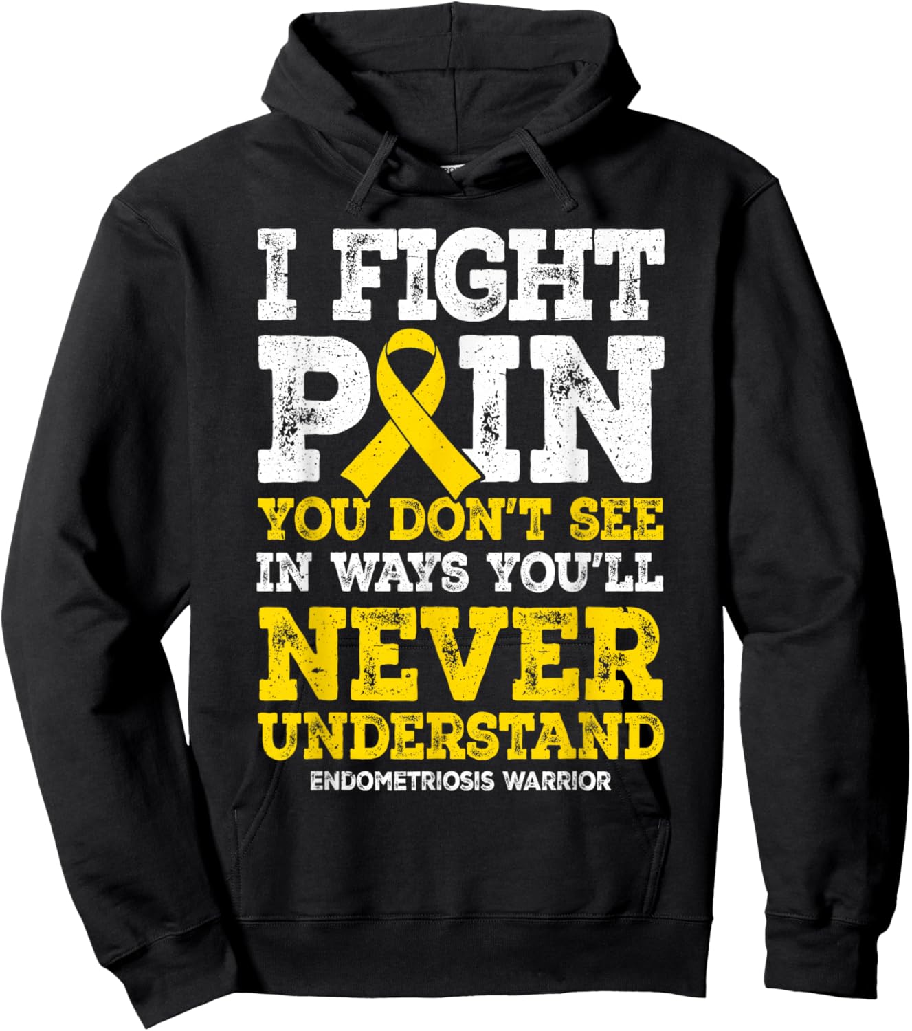 Endometriosis Disease Endo Warrior Hoodie - Hoodie | Black