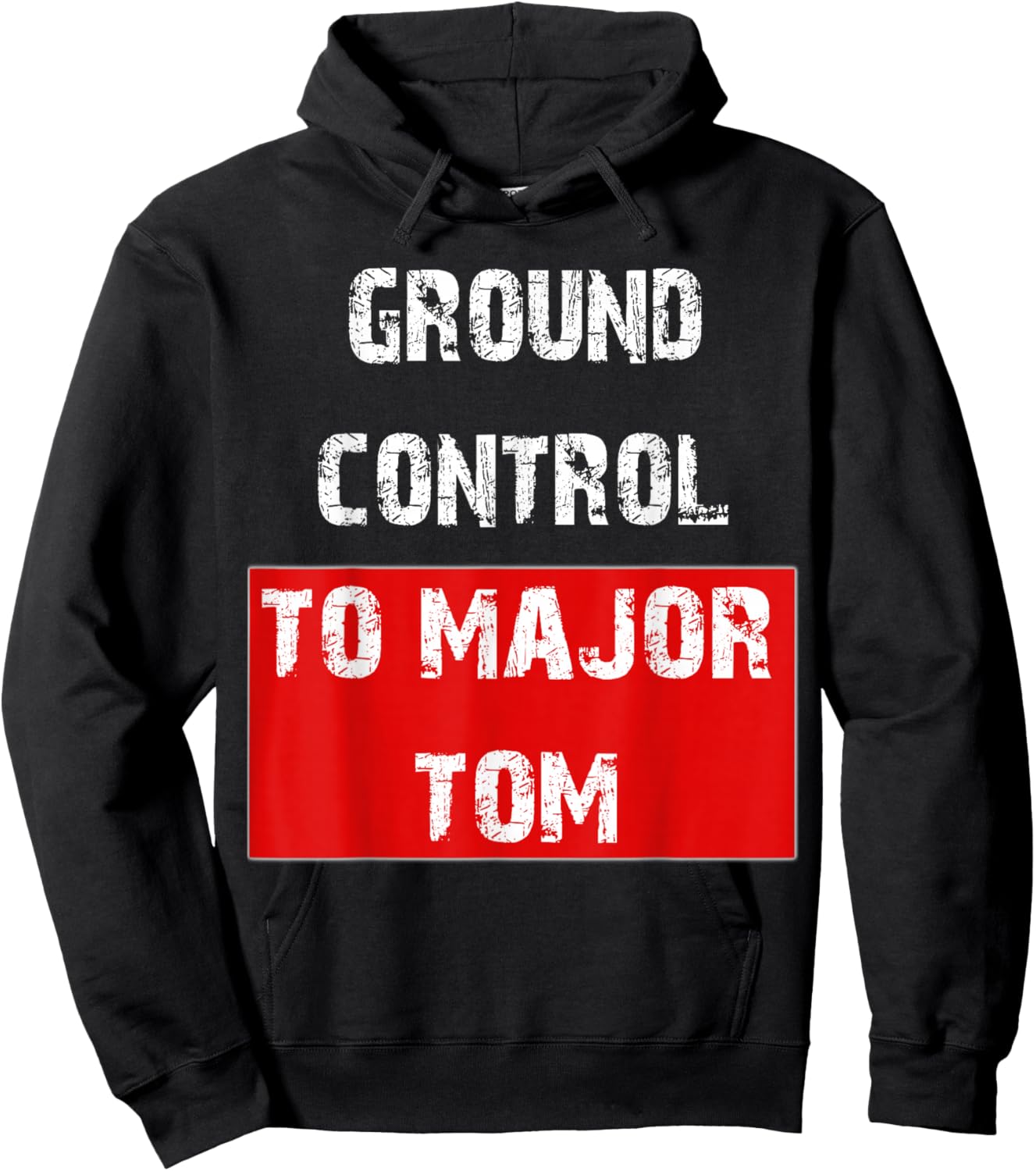 Ground Control to Major Tom Hoodie - Hoodie | Black