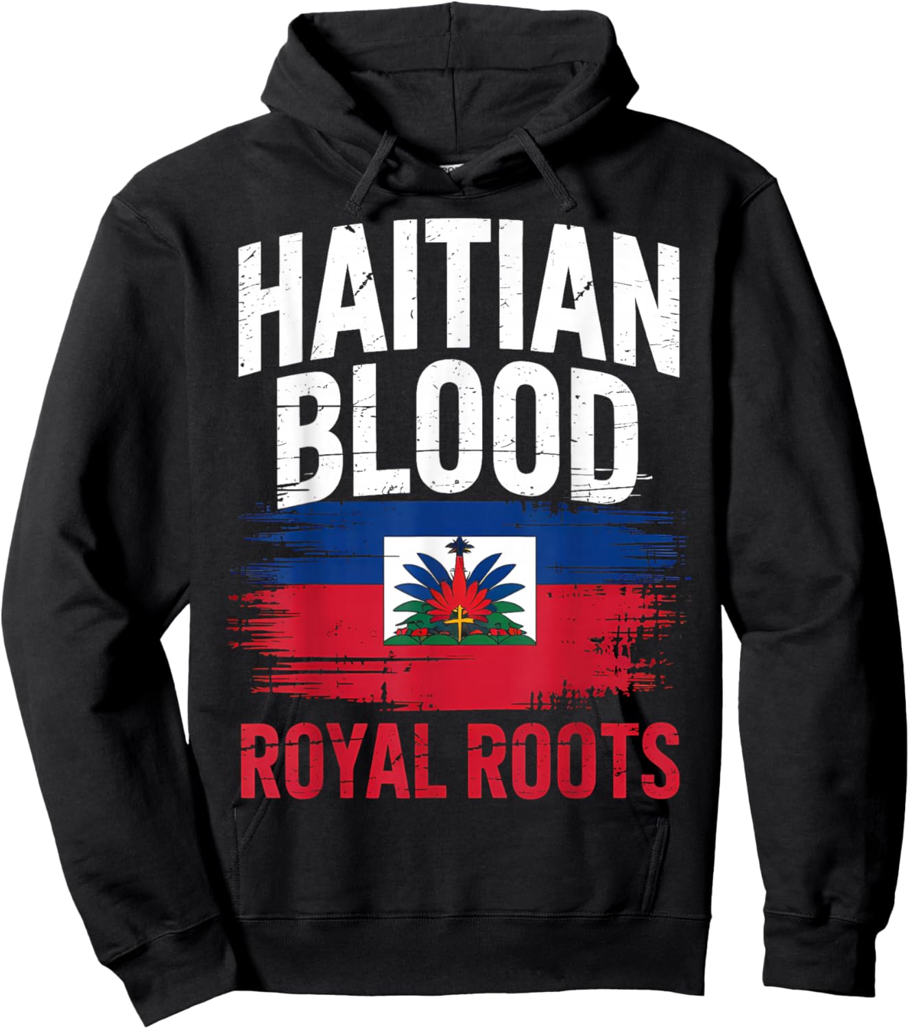 Haitian Roots Haiti Flag Day Hoodie - Hoodie | Black