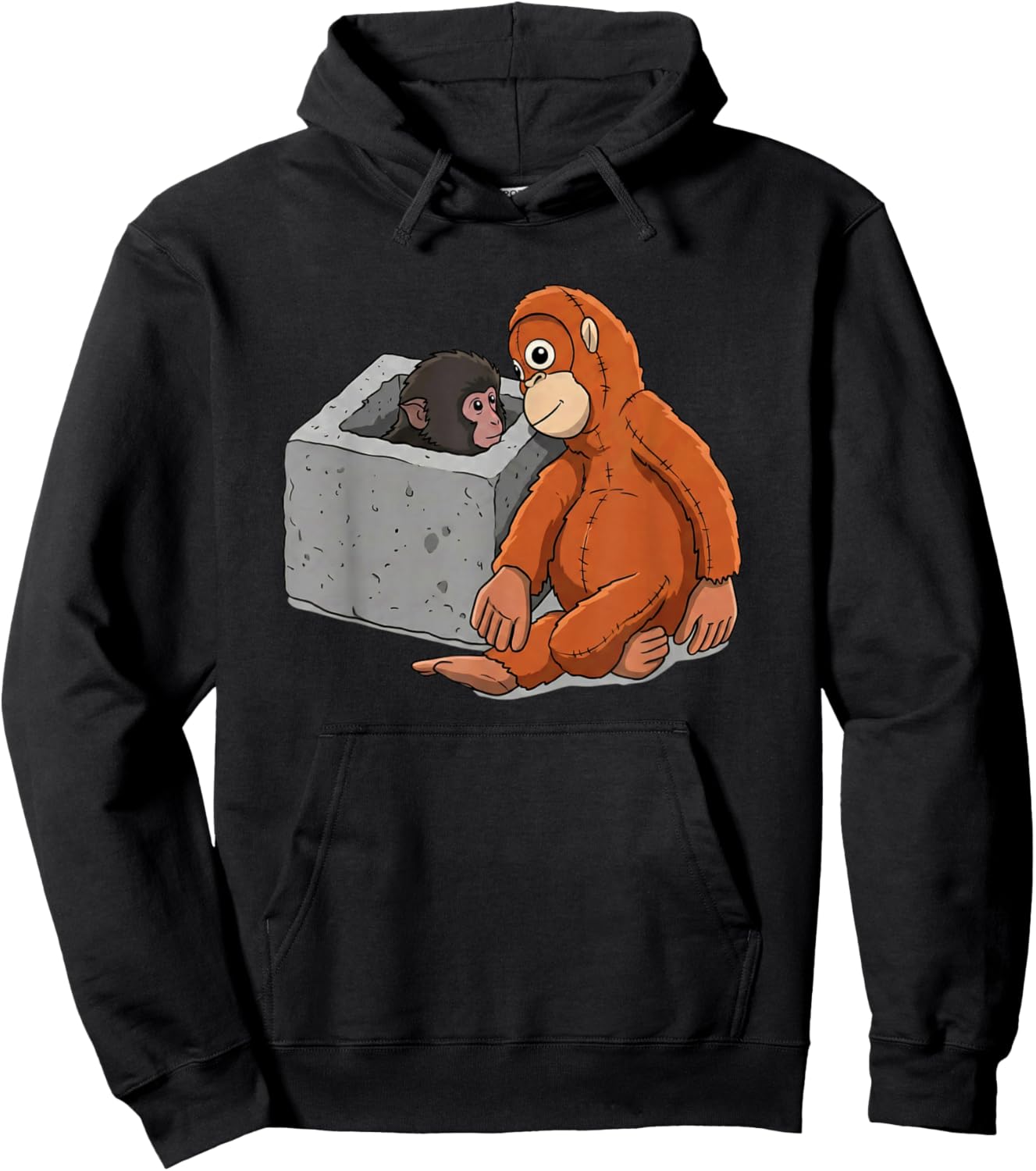 Baby Monkey Punch Hoodie - Hoodie | Black