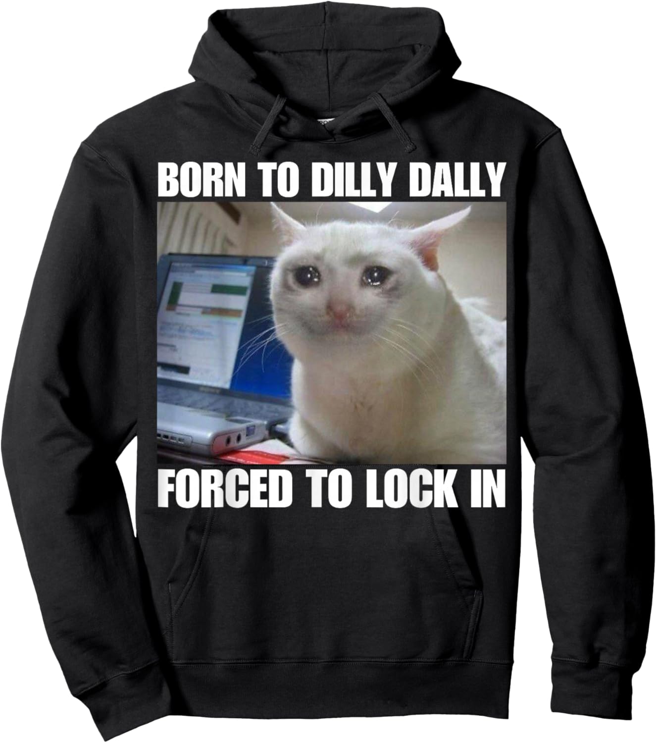 Born To Dilly Dally Hoodie - Hoodie | Black