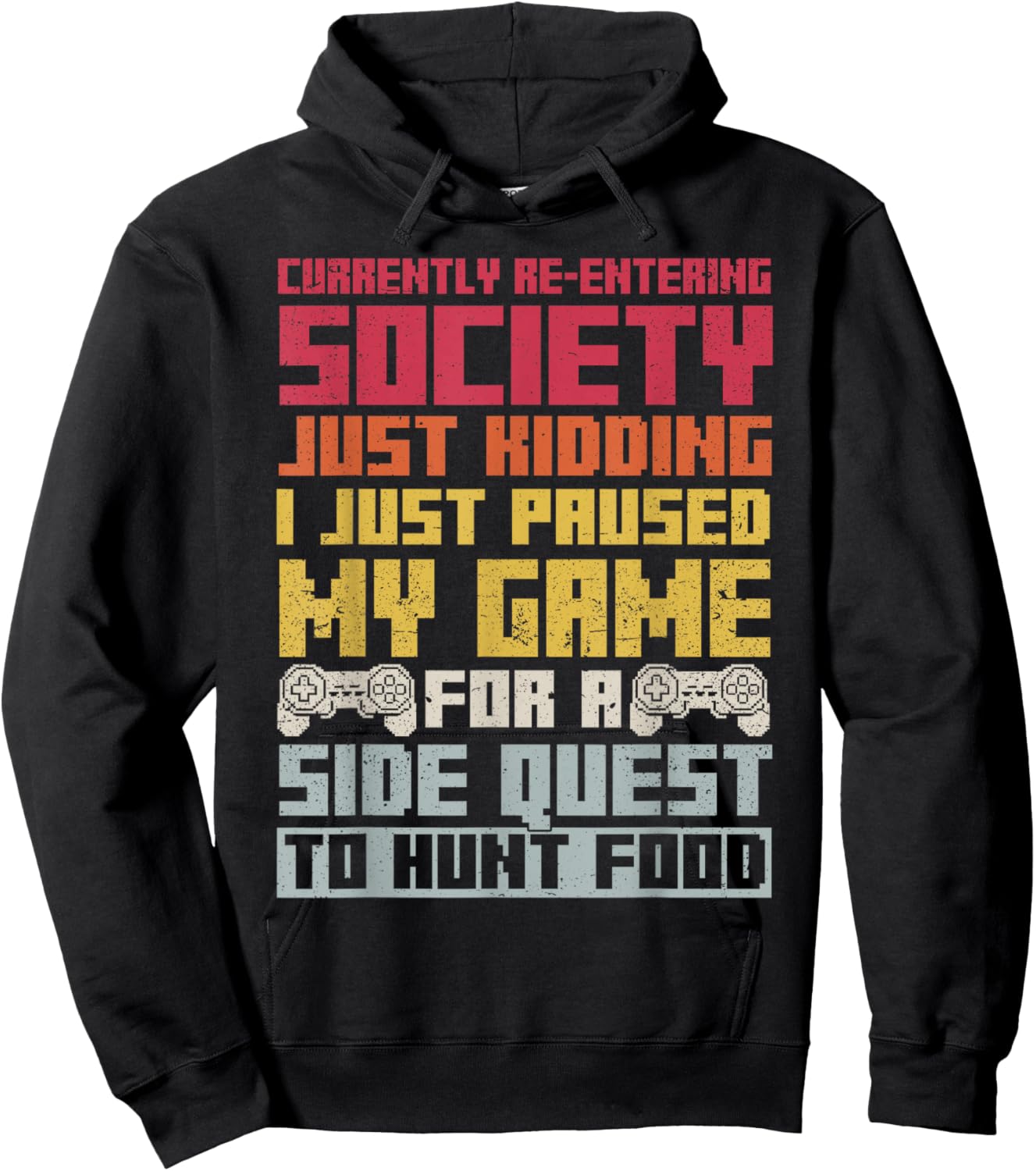 Gamer Funny Gaming meme boys Video Gaming Hoodie - Hoodie | Black