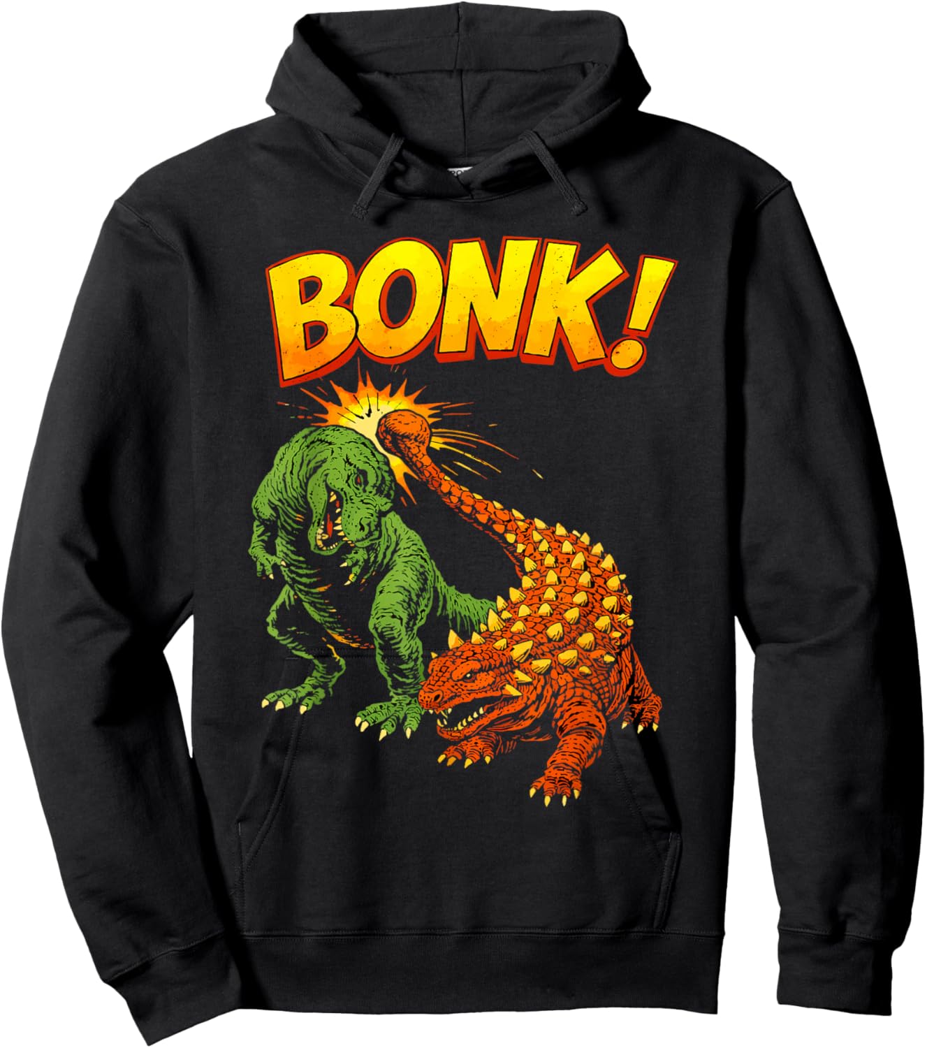 Bonk Dinosaur Hoodie - Hoodie | Black