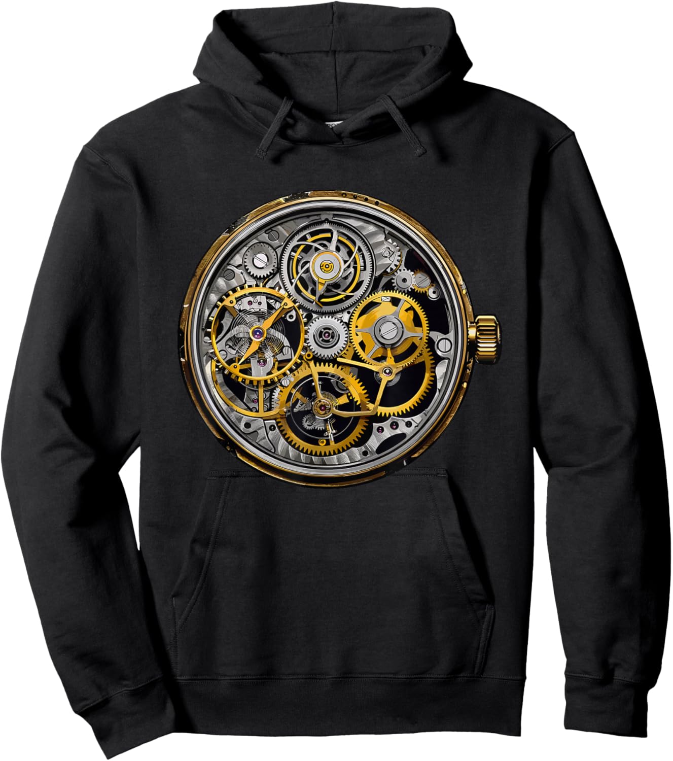 Clockmaker Horology Hour Horology Watch Enthusiast Hoodie - Hoodie | Black