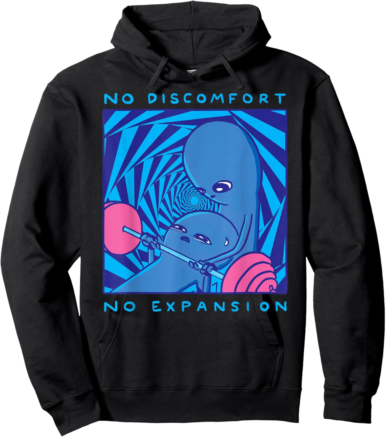 Threadless Nathan W. Pyle Strange Planet Expansion Graphic Hoodie - Hoodie | Black