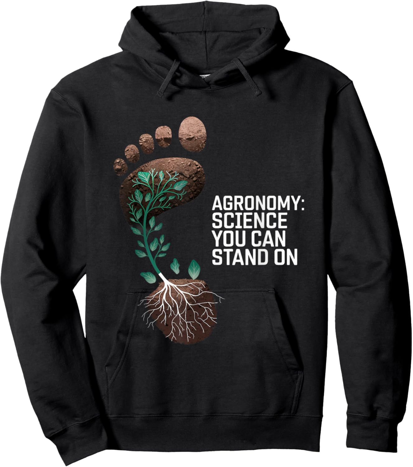Agronomy Science You Can Stand On Agronomy Hoodie - Hoodie | Black