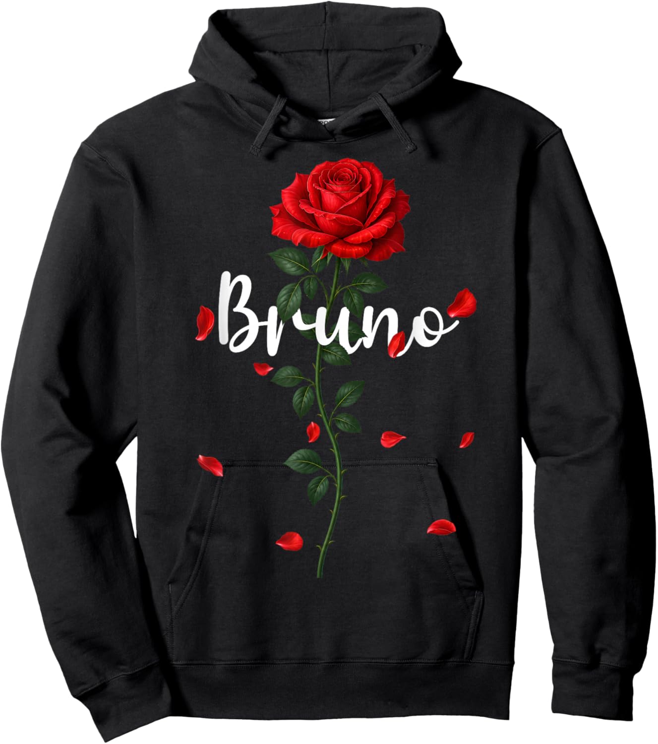 Vintage Bruno Retro Classic Gifts Women Kids Hoodie - Hoodie | Black