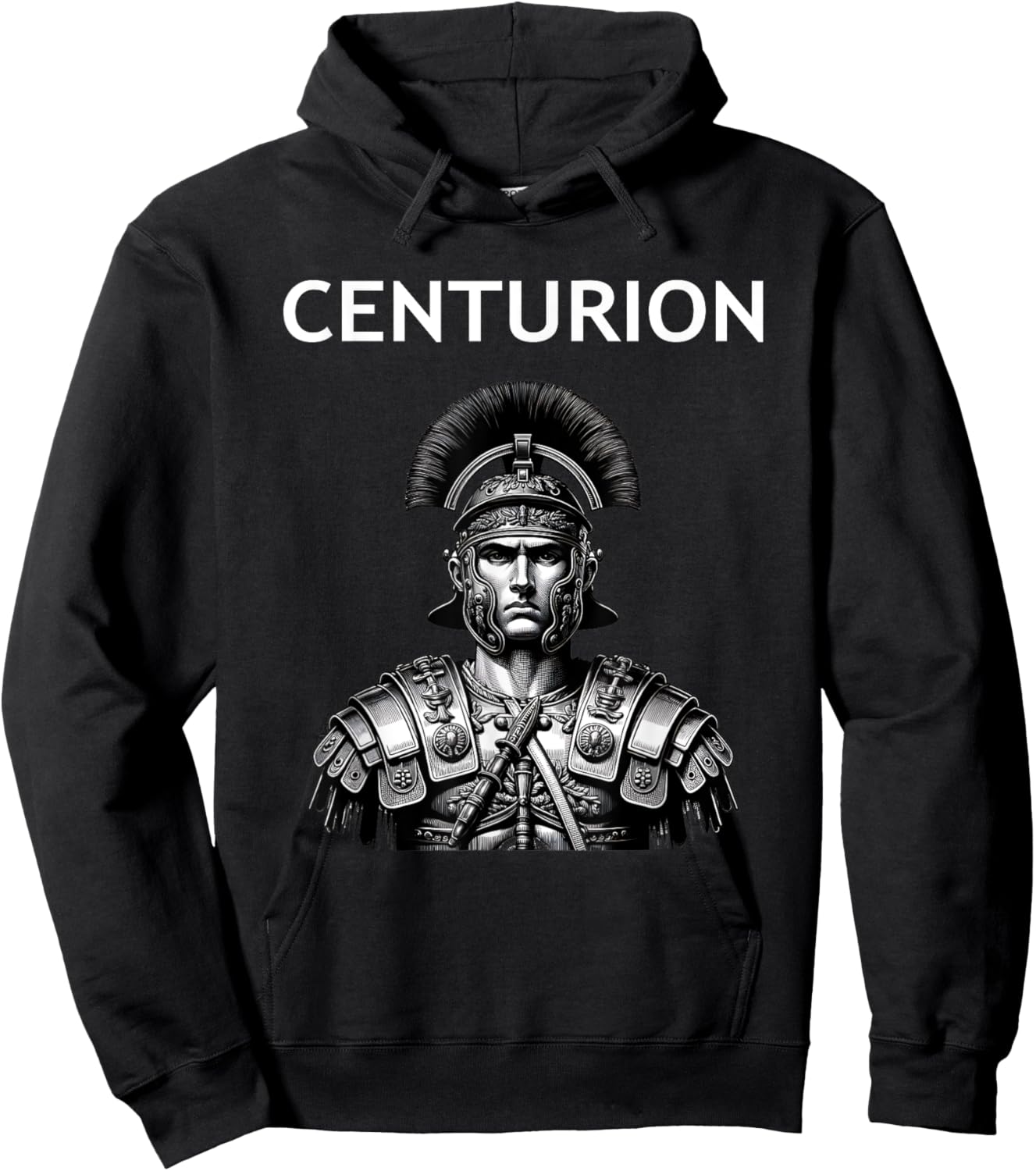 Roman Centurion Ancient Roman History Hoodie - Hoodie | Black